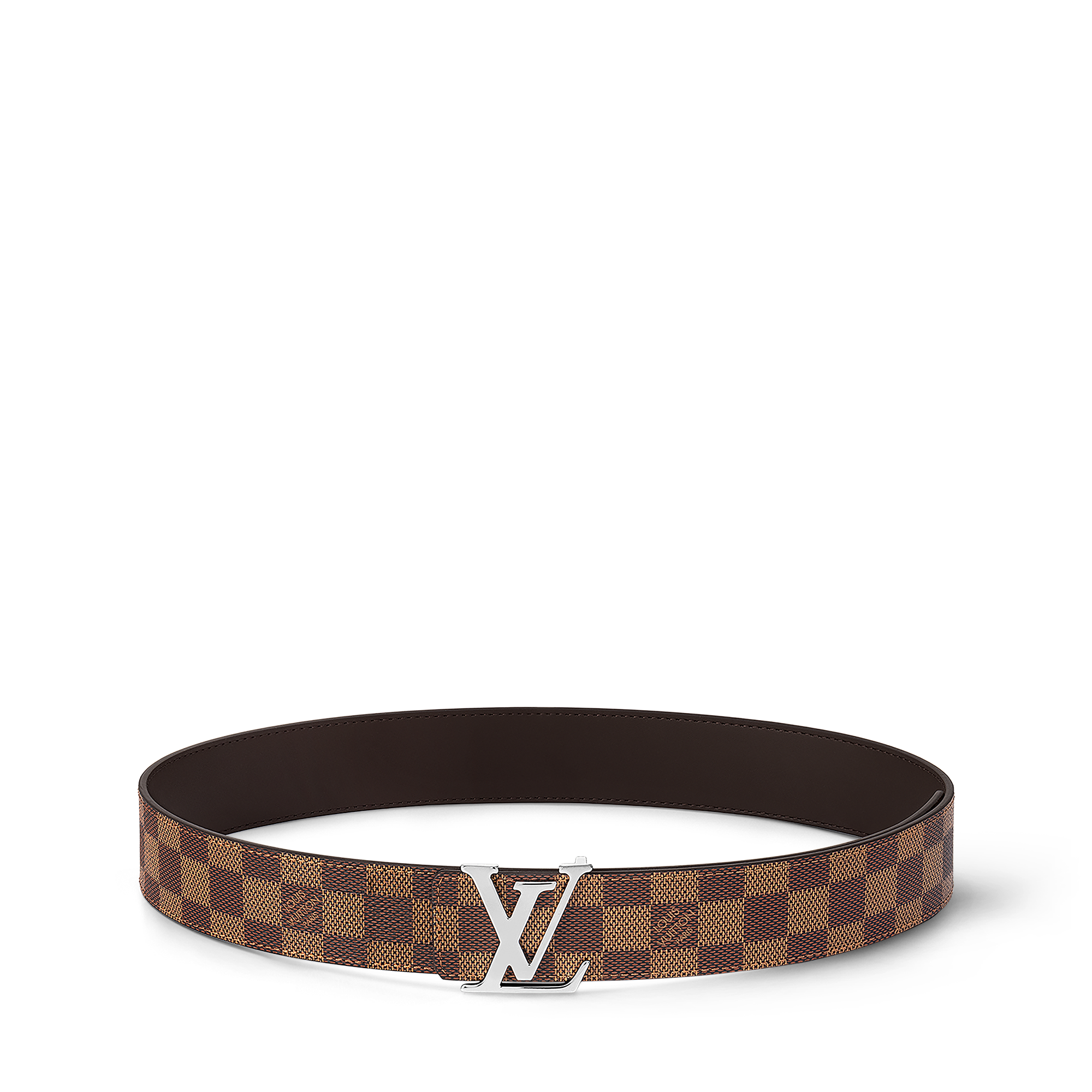 ベルト･LV イニシャル 40MM リバーシブル ダミエ・グラフィット メンズ アクセサリー (製品ズーム)