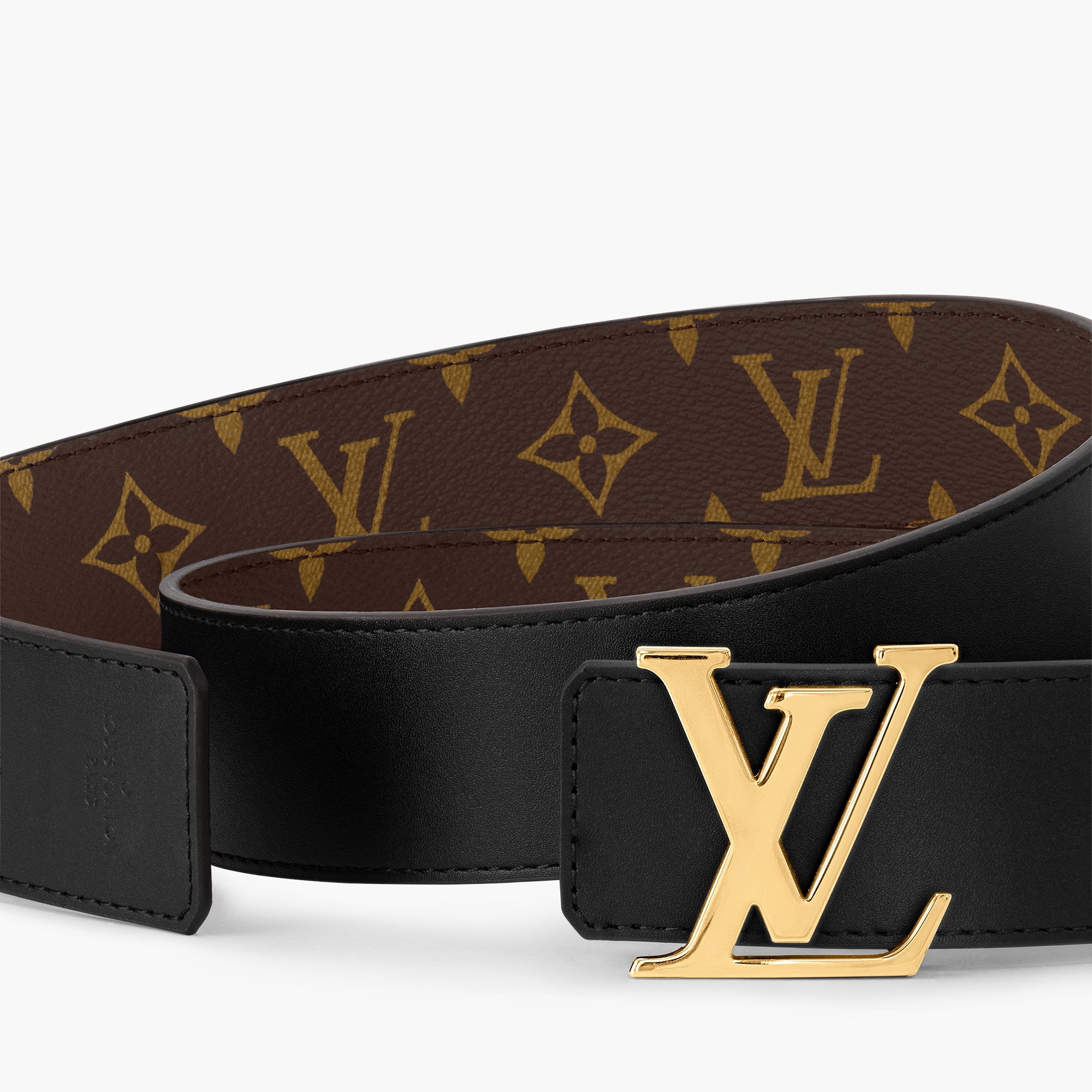 ベルト・LV イニシャル 40MM リバーシブル モノグラム｜ルイ・ヴィトン 