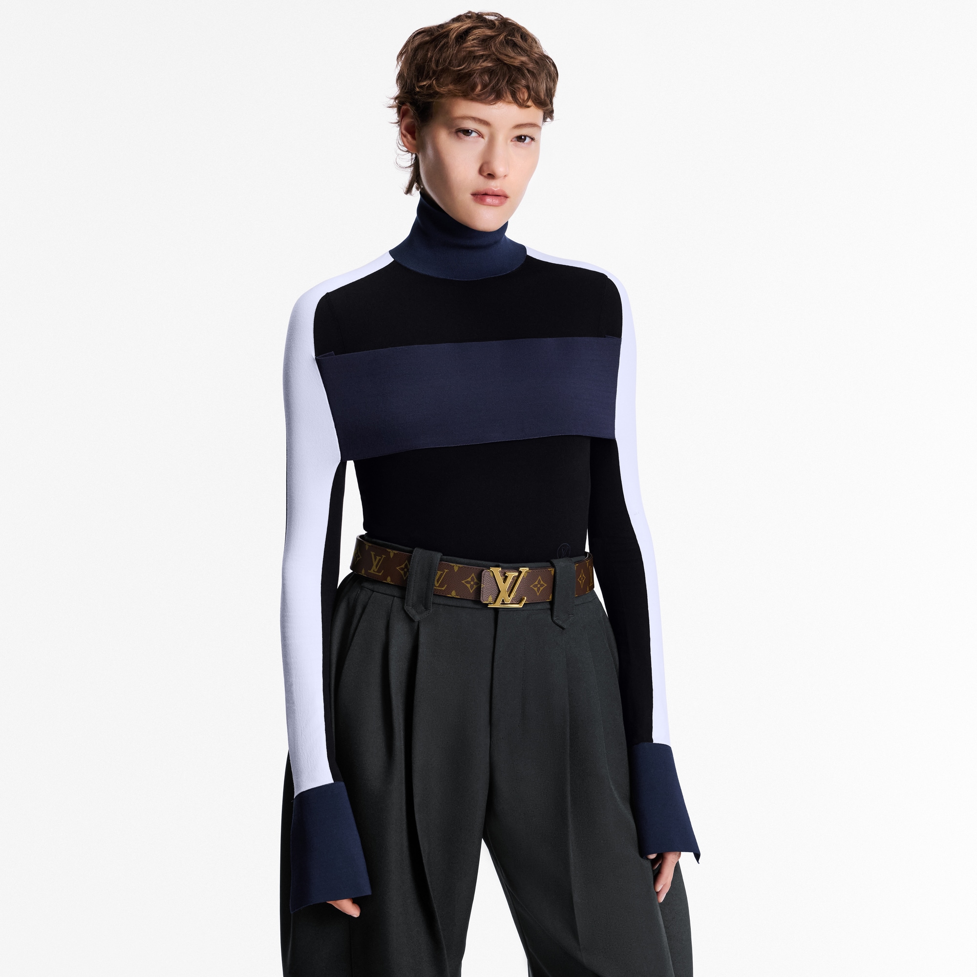 ベルト･LV イニシャル 40MM リバーシブル  モノグラム ウィメンズ アクセサリー (製品ズーム)