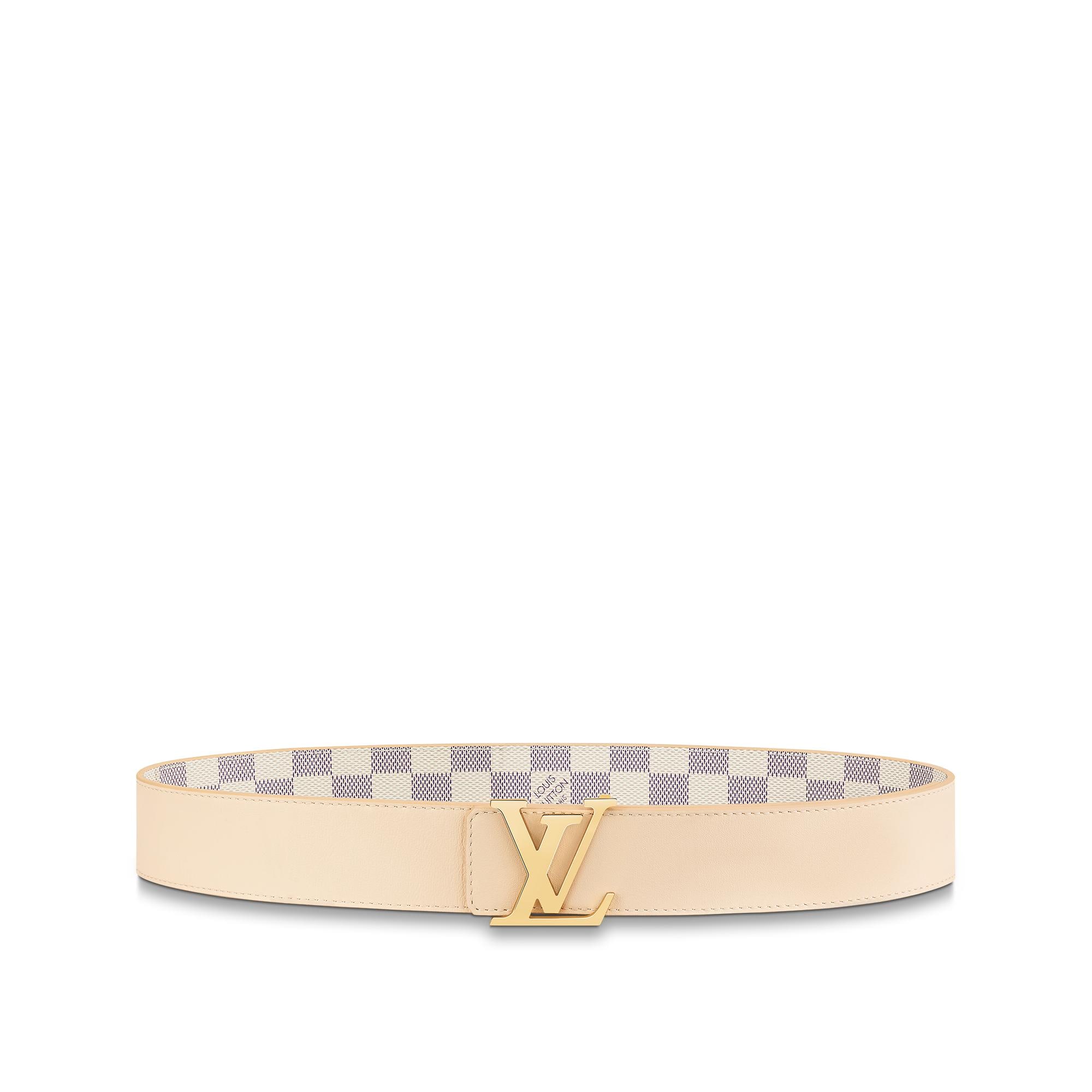 ベルト･LV イニシャル 40MM リバーシブル  ダミエ・アズール ウィメンズ アクセサリー (製品ズーム)