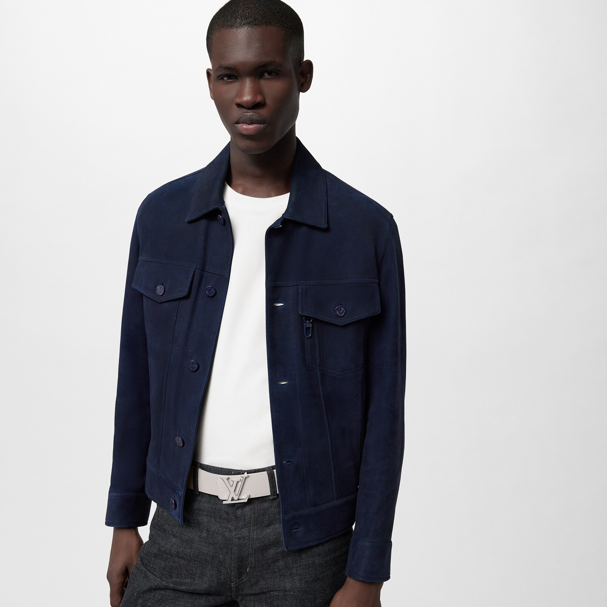 ベルト･LV イニシャル 40MM リバーシブル タイガラマ メンズ アクセサリー (製品ズーム)