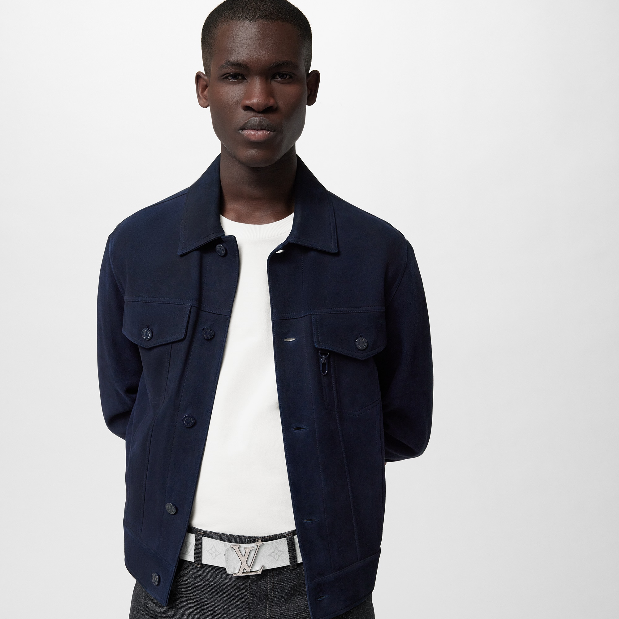 ベルト･LV イニシャル 40MM リバーシブル タイガラマ メンズ アクセサリー (製品ズーム)