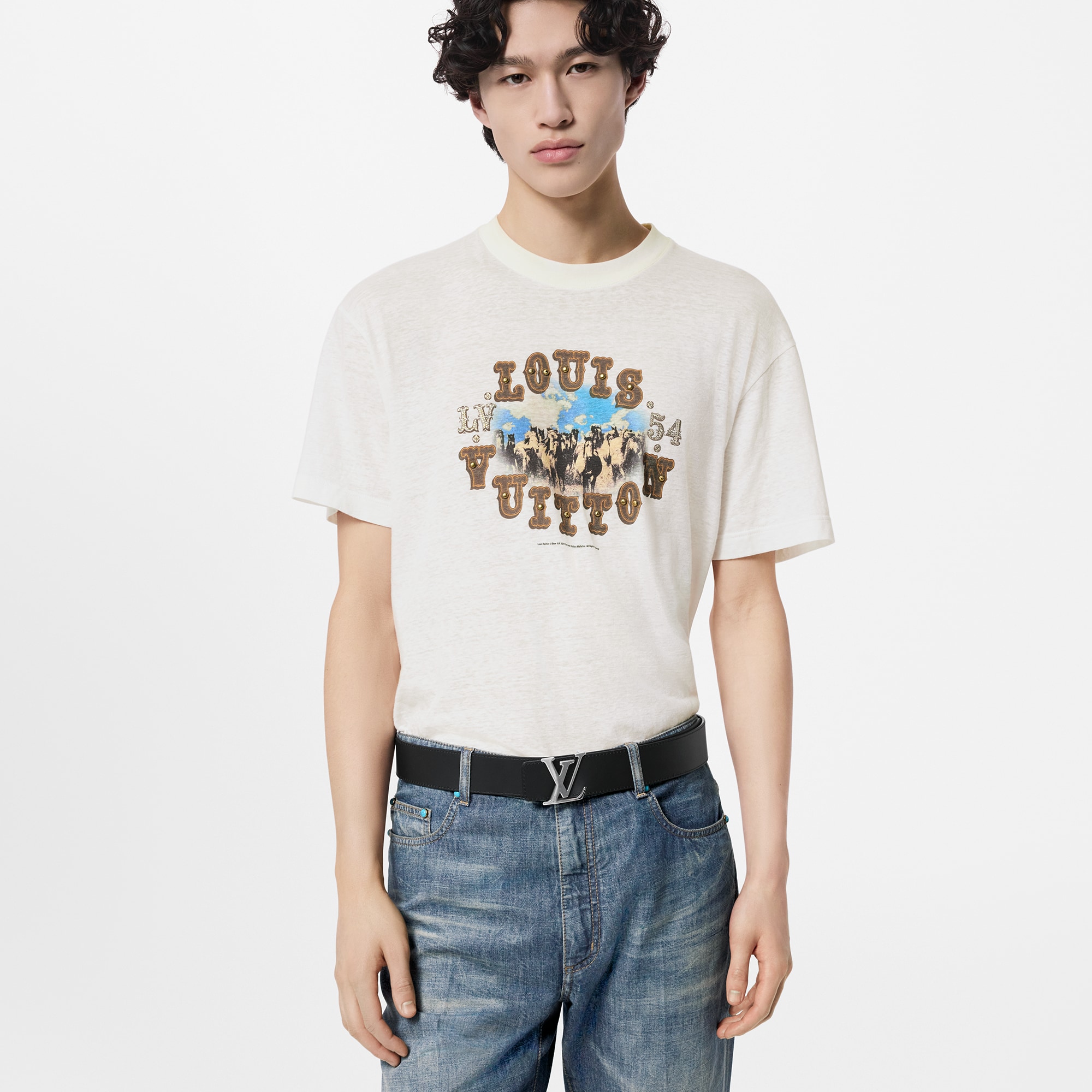 ベルト･LV イニシャル 40MM リバーシブル  メンズ アクセサリー (製品ズーム)