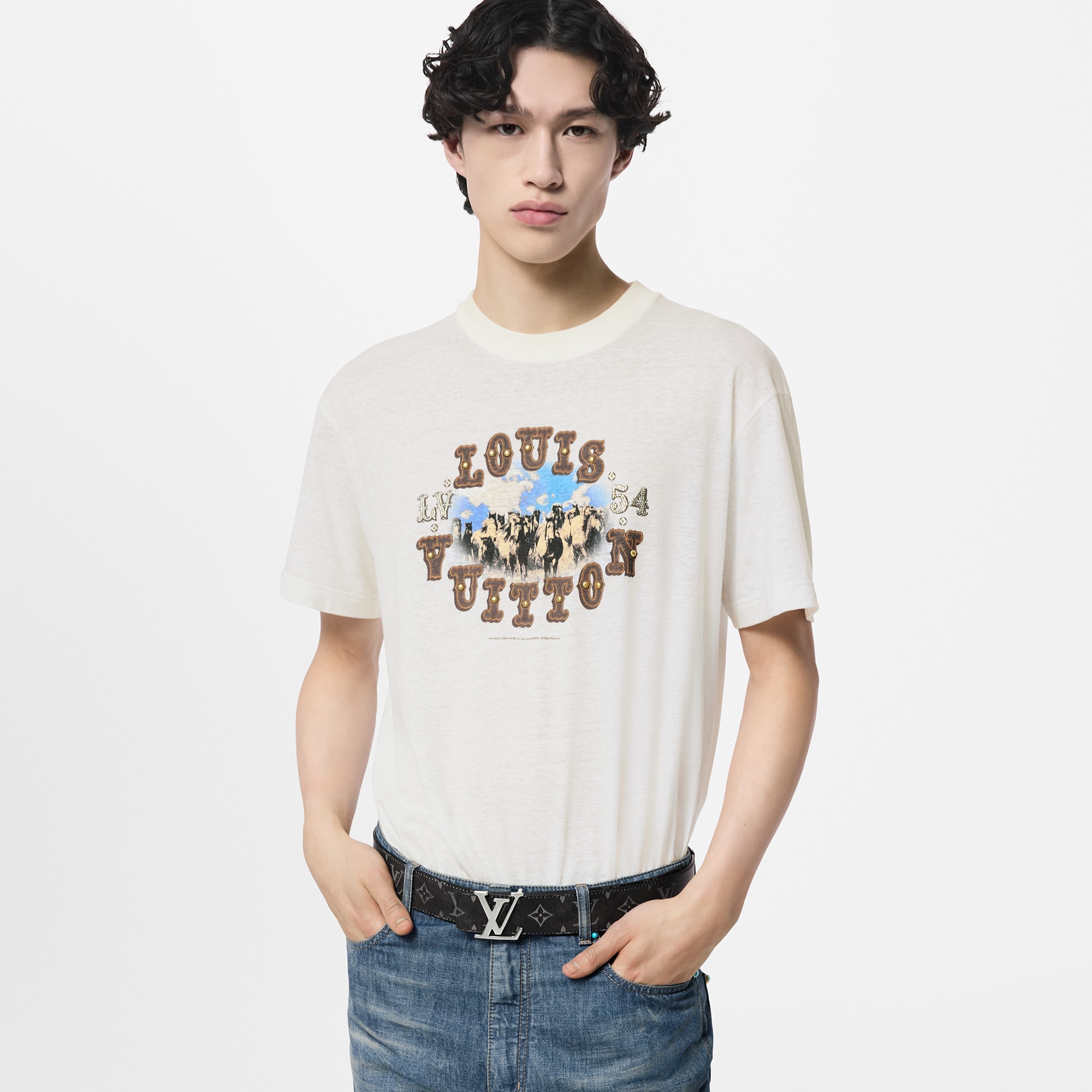 ベルト･LV イニシャル 40MM リバーシブル  メンズ アクセサリー (製品ズーム)