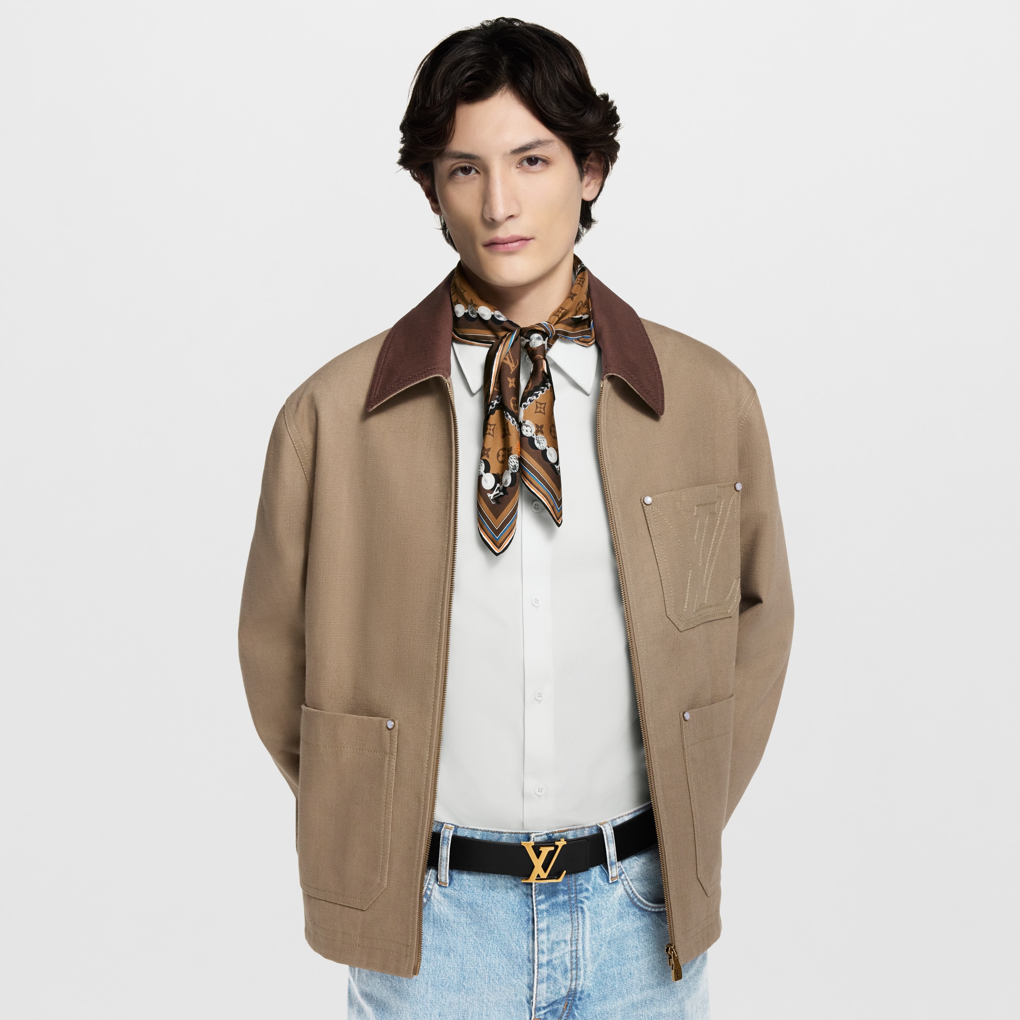 ベルト･LV イニシャル 40MM リバーシブル  メンズ アクセサリー (製品ズーム)