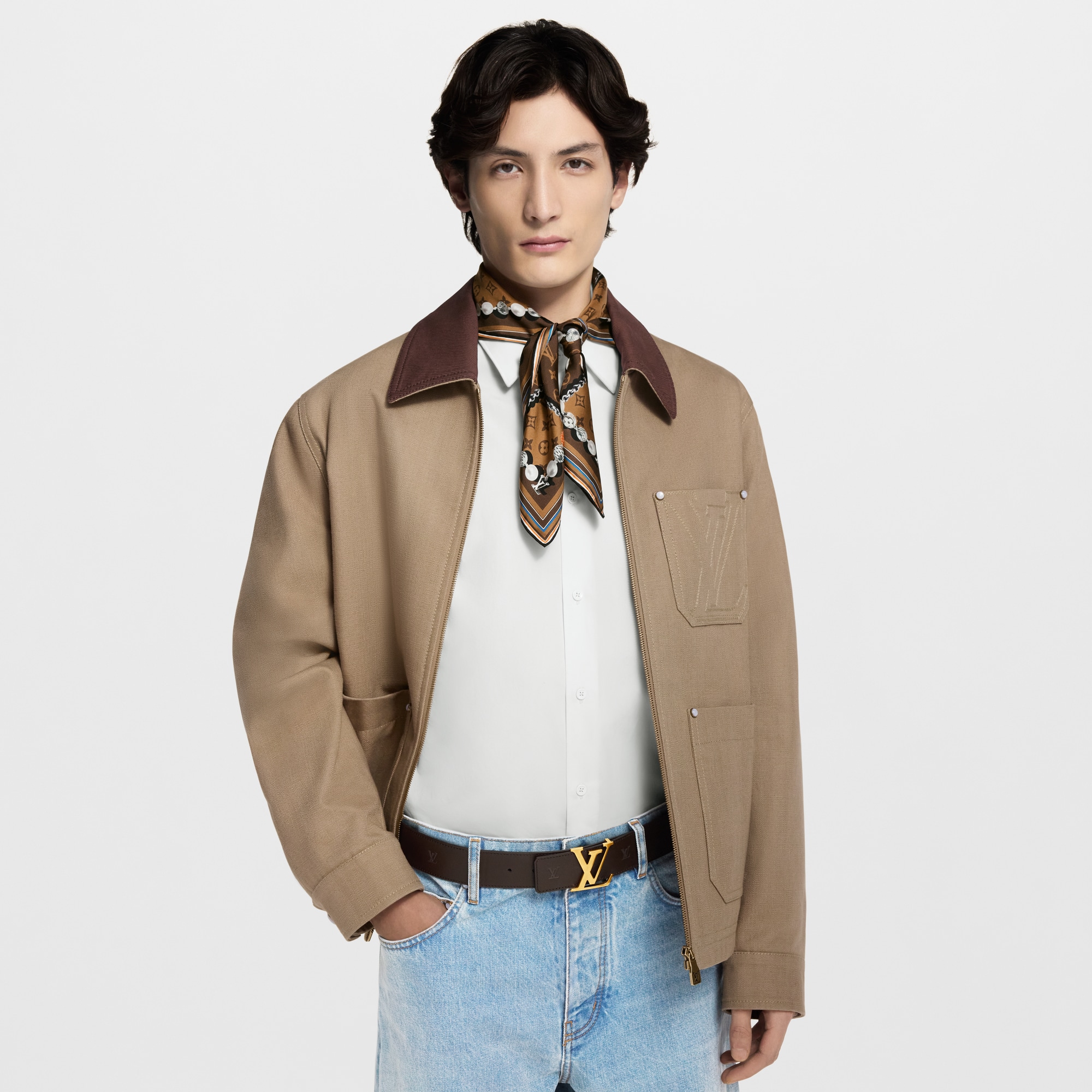 ベルト･LV イニシャル 40MM リバーシブル  メンズ アクセサリー (製品ズーム)