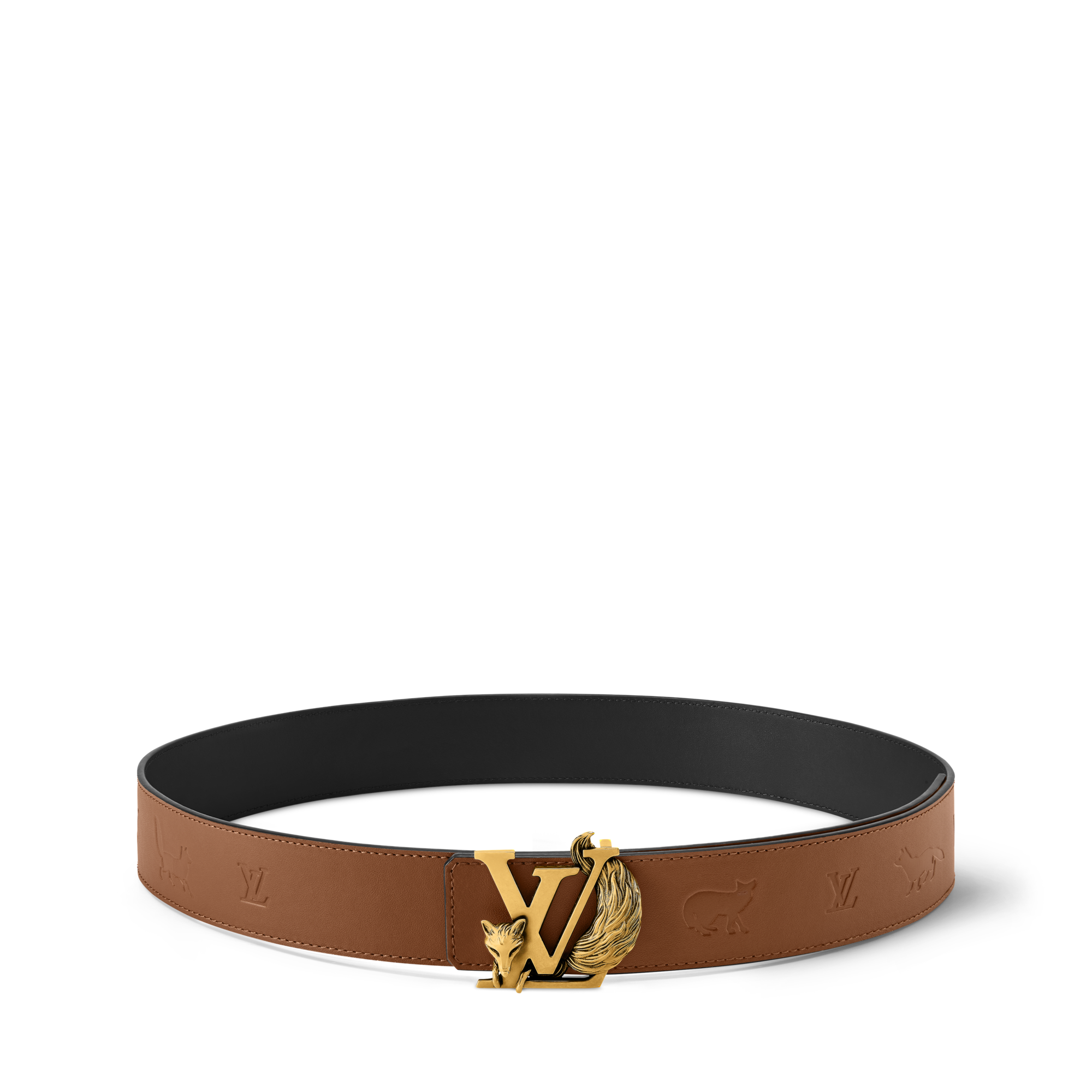 ベルト･LV イニシャル フォックス 40MM リバーシブル  メンズ アクセサリー (製品ズーム)
