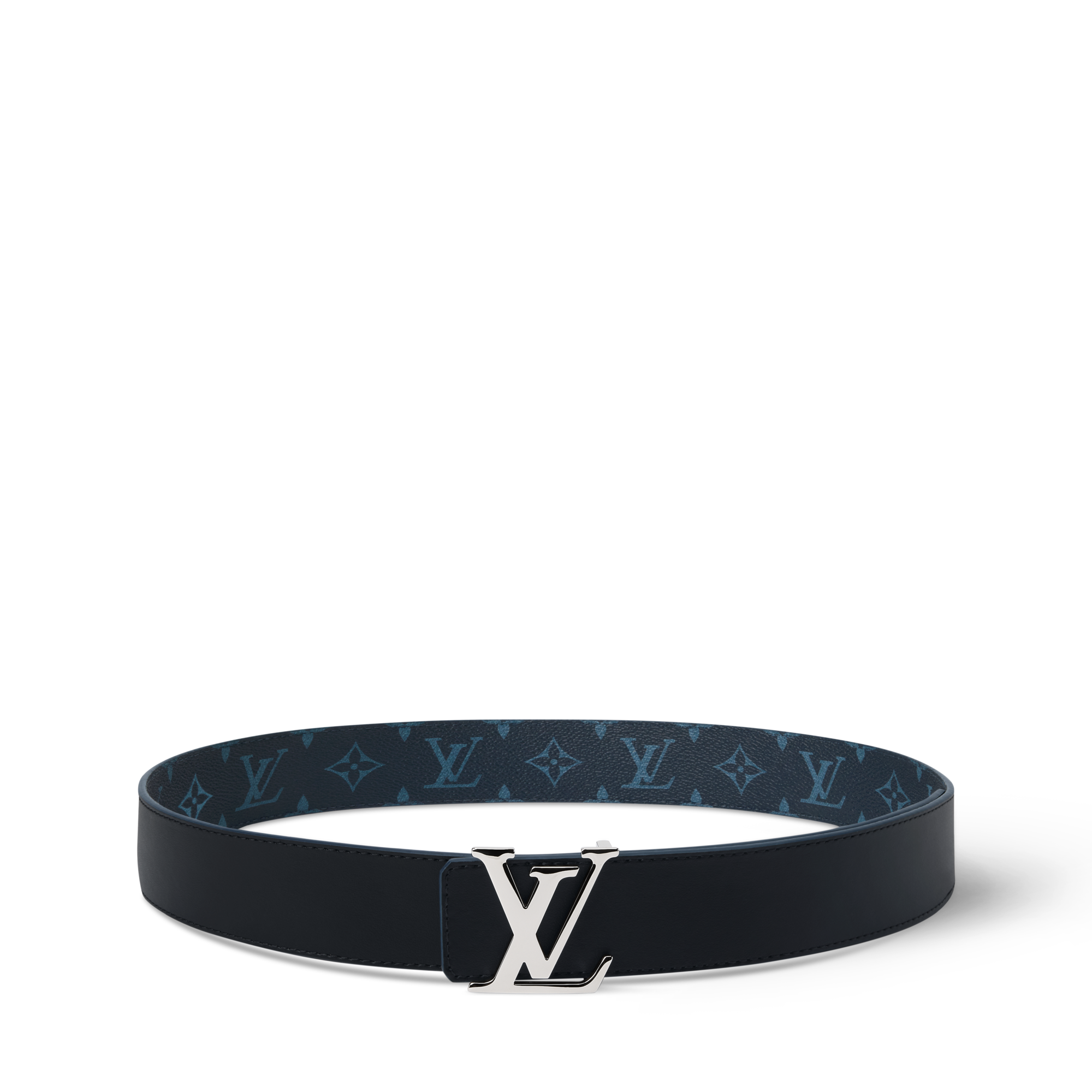 ベルト・LV イニシャル モノグラム 40MM リバーシブル モノグラム 