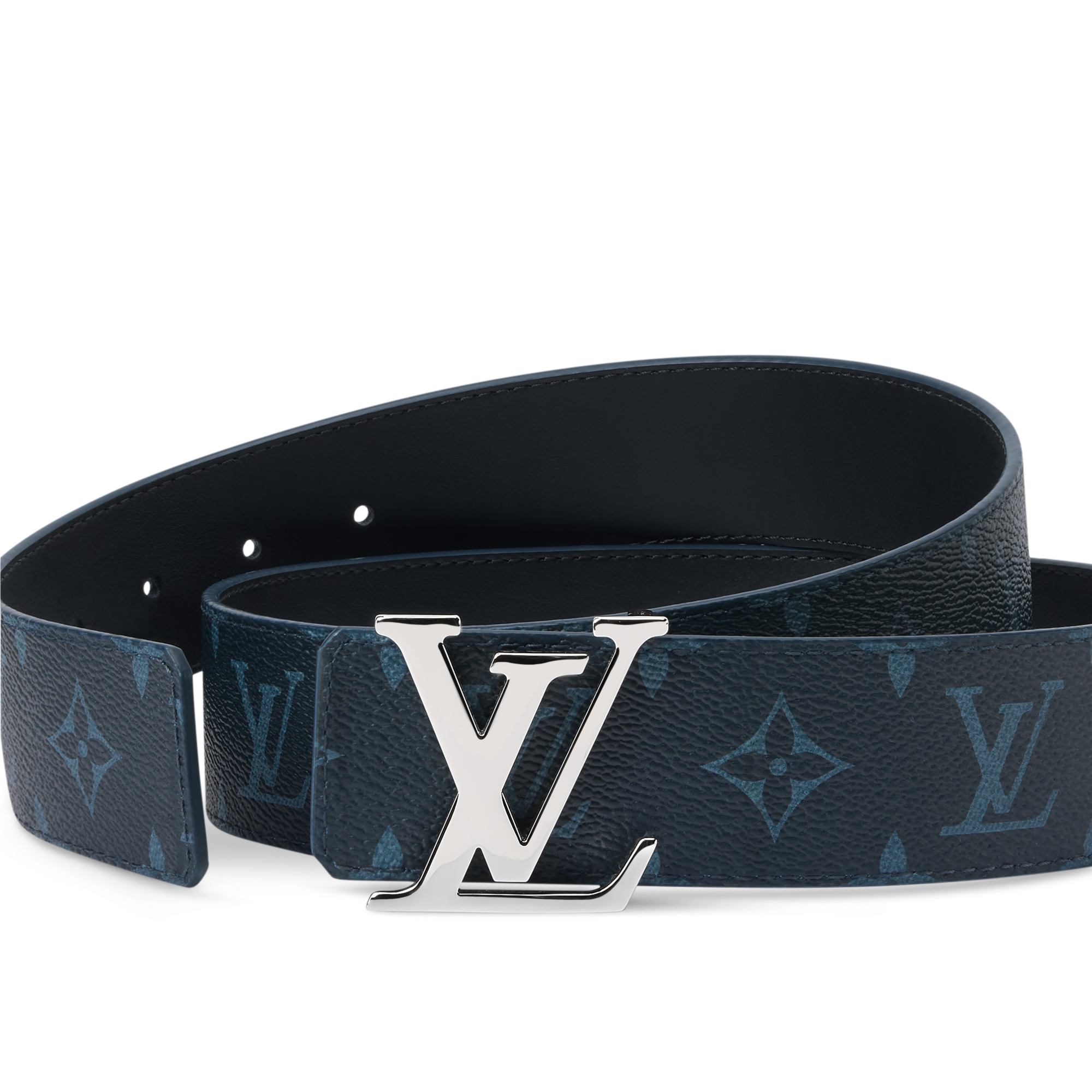 ベルト・LV イニシャル モノグラム 40MM リバーシブル モノグラム 