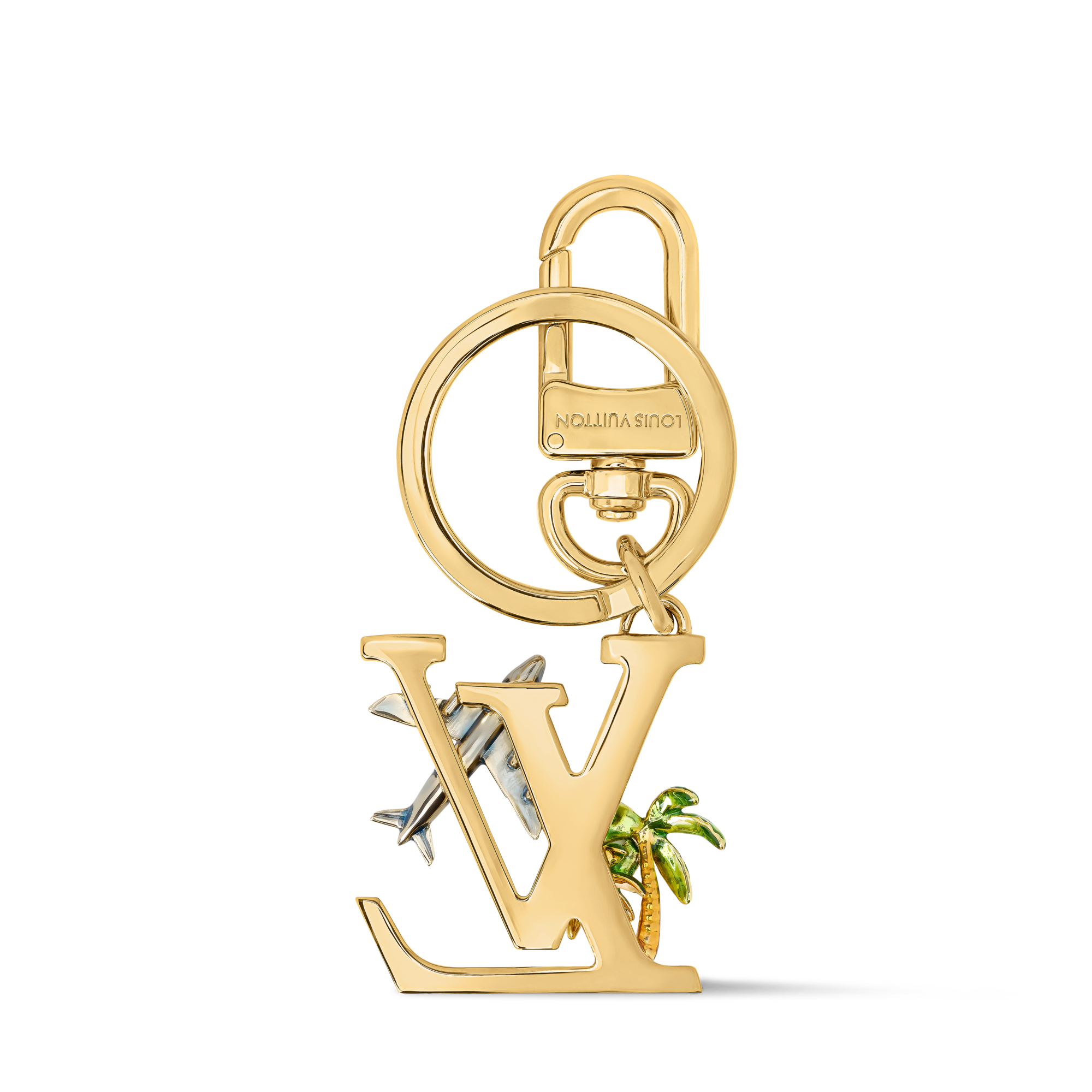 キーホルダー＆バッグチャーム・LV イニシャル パーム S00｜ルイ 