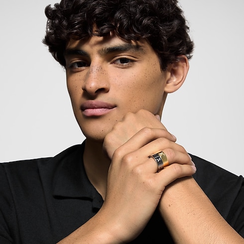 リング・LV インスティンクト セット2 S00 メンズ ファッションジュエリー (製品ズーム)