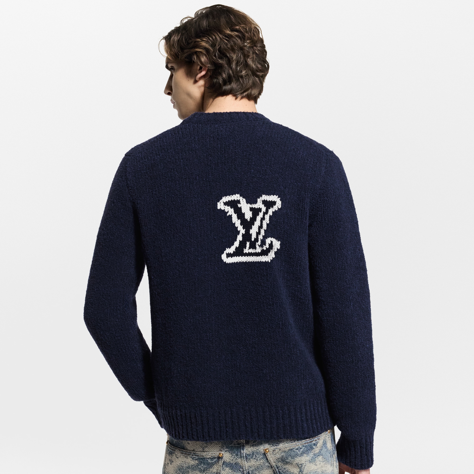 LV インターシャ クルーネック  メンズ ウェア(洋服) (製品ズーム)