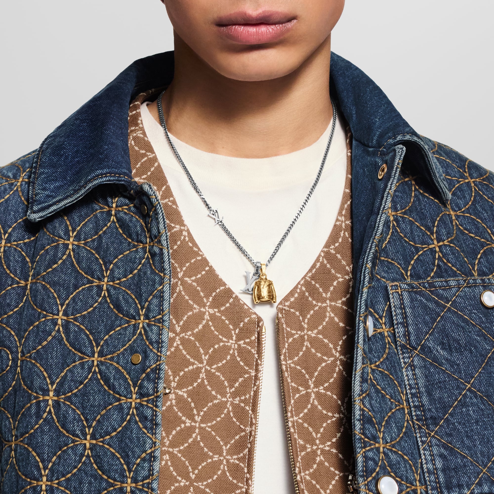 チャーム･LV ジャケット S00 メンズ ファッションジュエリー (製品ズーム)