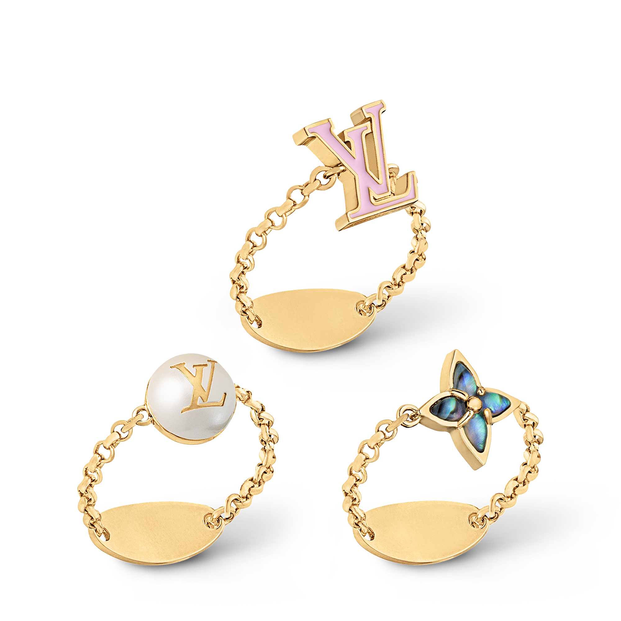 セット リング･LV レイヤーカラー S00 ウィメンズ ファッションジュエリー (製品ズーム)