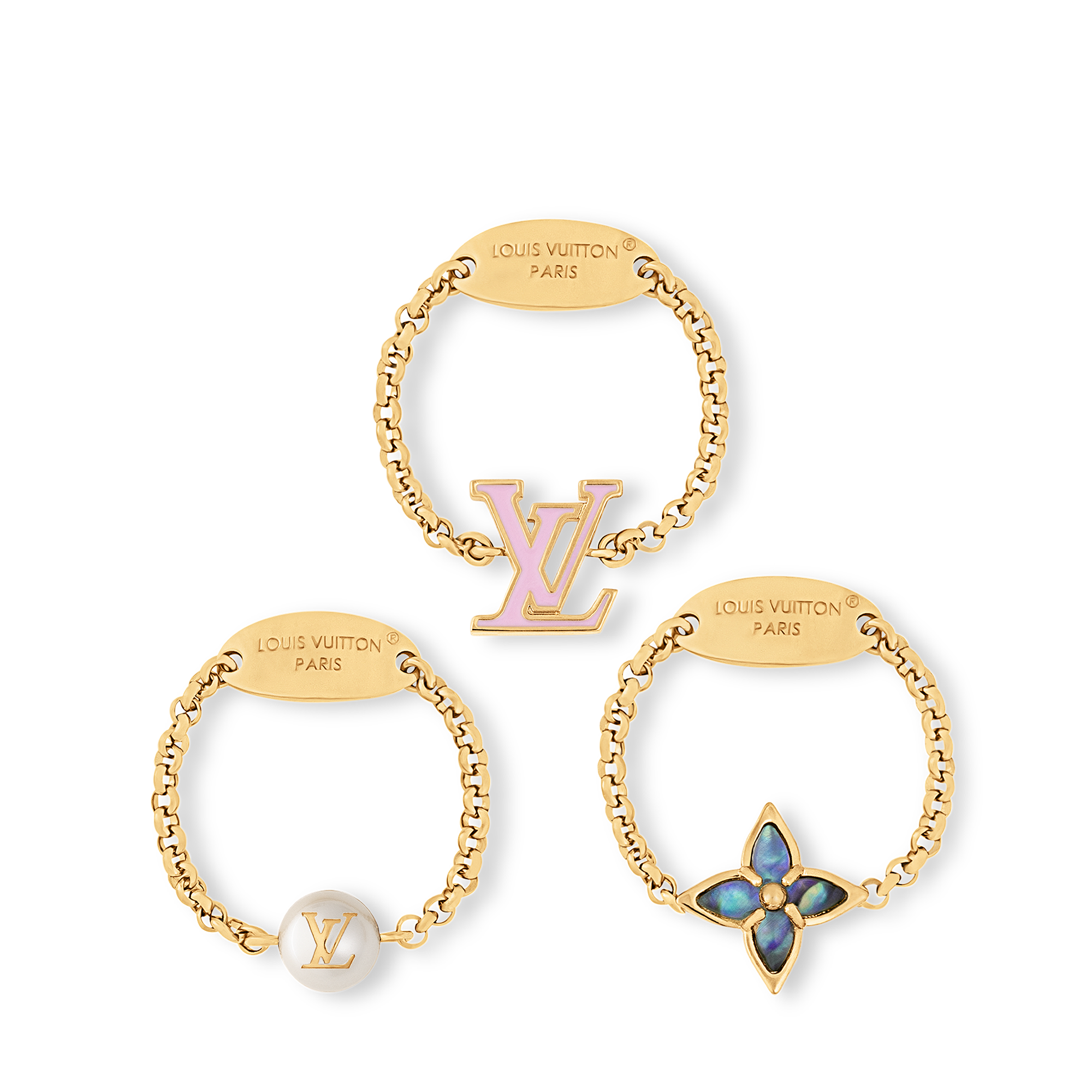 セット リング･LV レイヤーカラー S00 ウィメンズ ファッションジュエリー (製品ズーム)