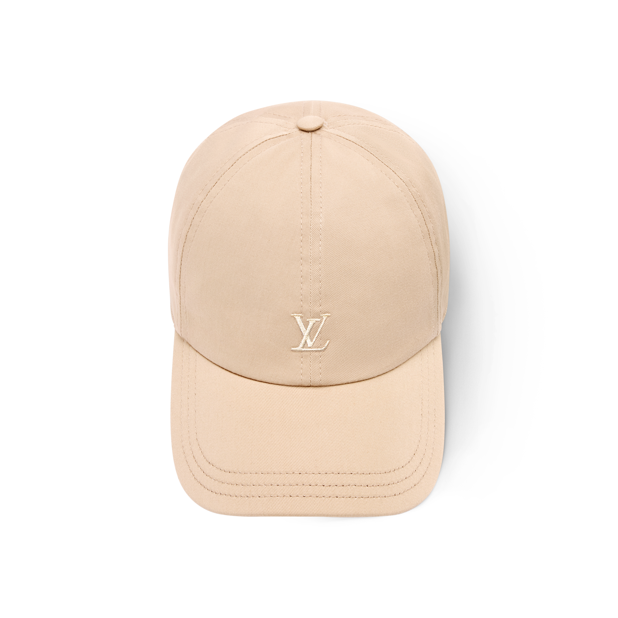 Louis Vuitton クリーム色キャップ 中古・古着通販】LOUIS VUITTON 