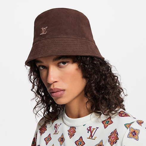 バケットハット・LV リーグ スエード S00 ウィメンズ アクセサリー (製品ズーム)