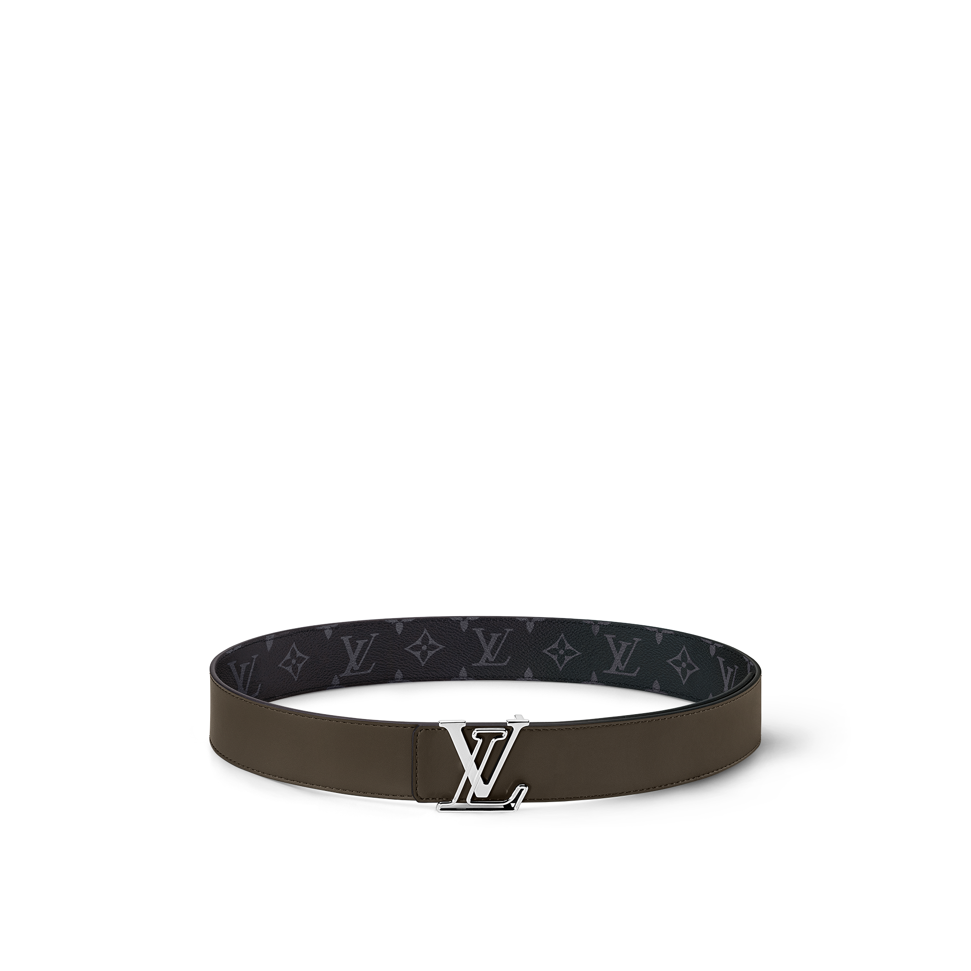 ベルト・LV ライン 40MM リバーシブル モノグラム・エクリプス｜ルイ 
