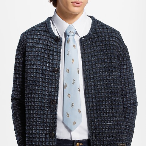 「ネクタイ・LV ロック」着用画像切り抜き