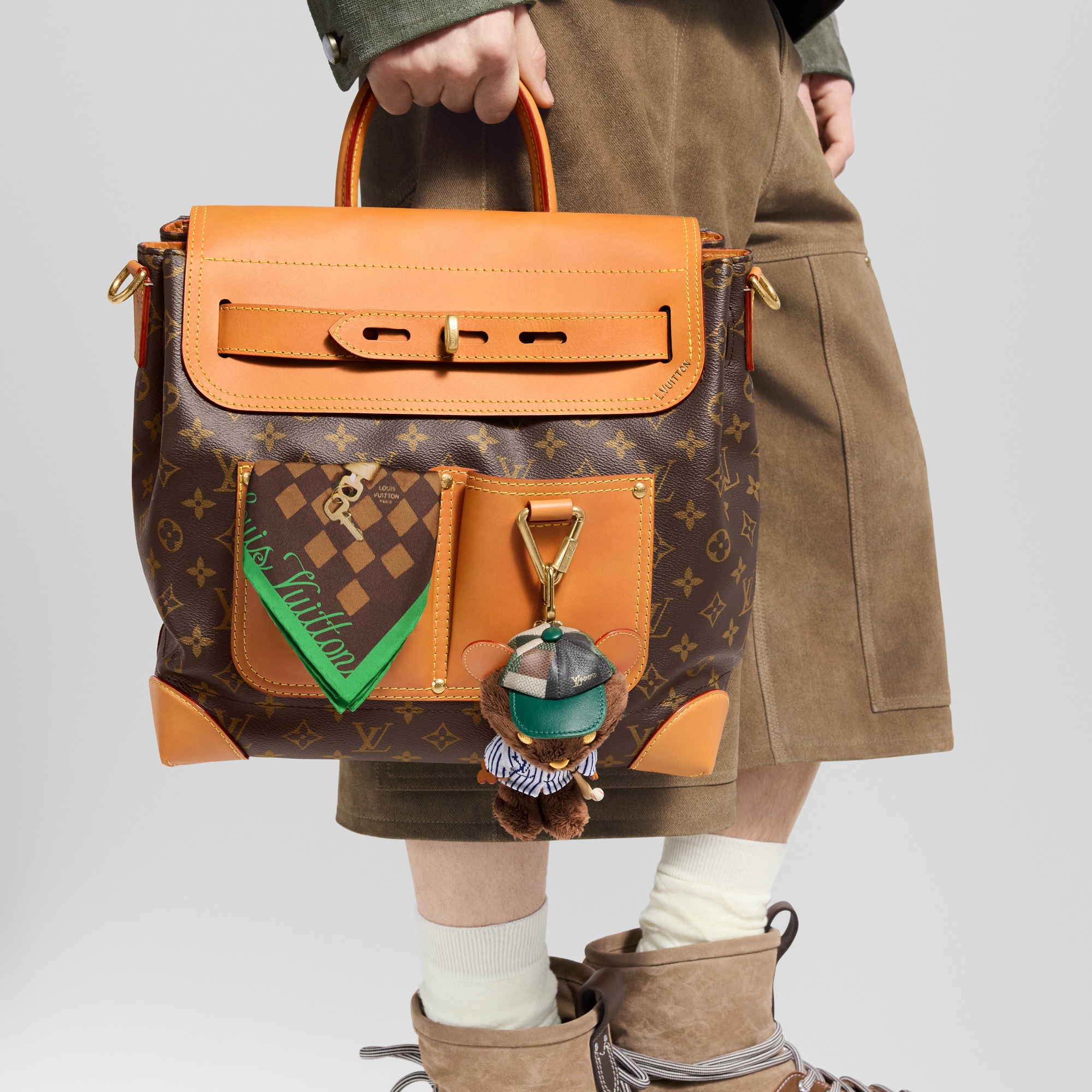 バッグチャーム･LV ルイ ベア S00 メンズ アクセサリー (製品ズーム)