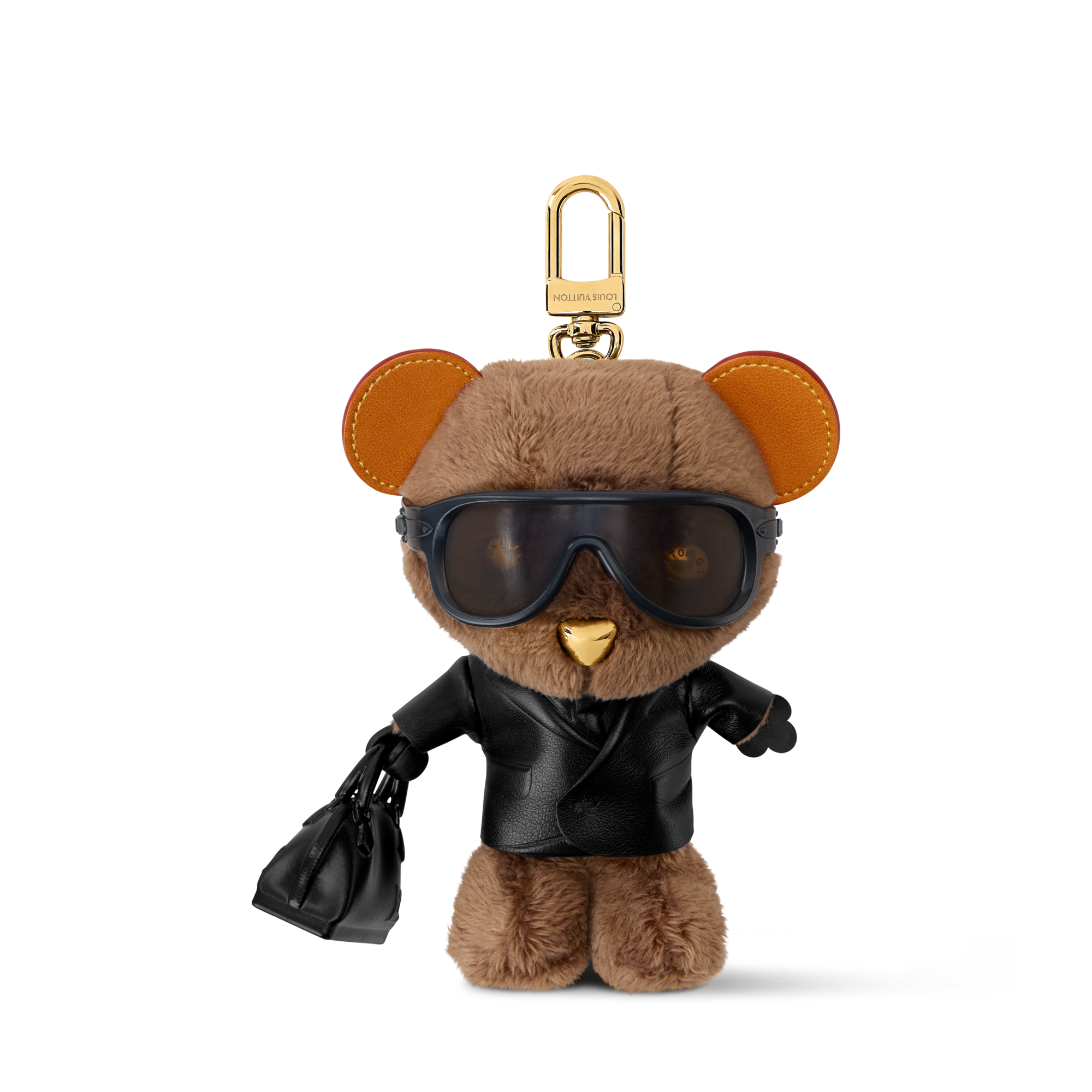LOUIS VUITTON ルイ・ヴィトン 服飾小物 レディース モノグラム キーホルダー イヤホンポーチ LVベアkuma Louis Vuitton M01361 中古 BrandMax - 通販 - Yahoo ショッピング