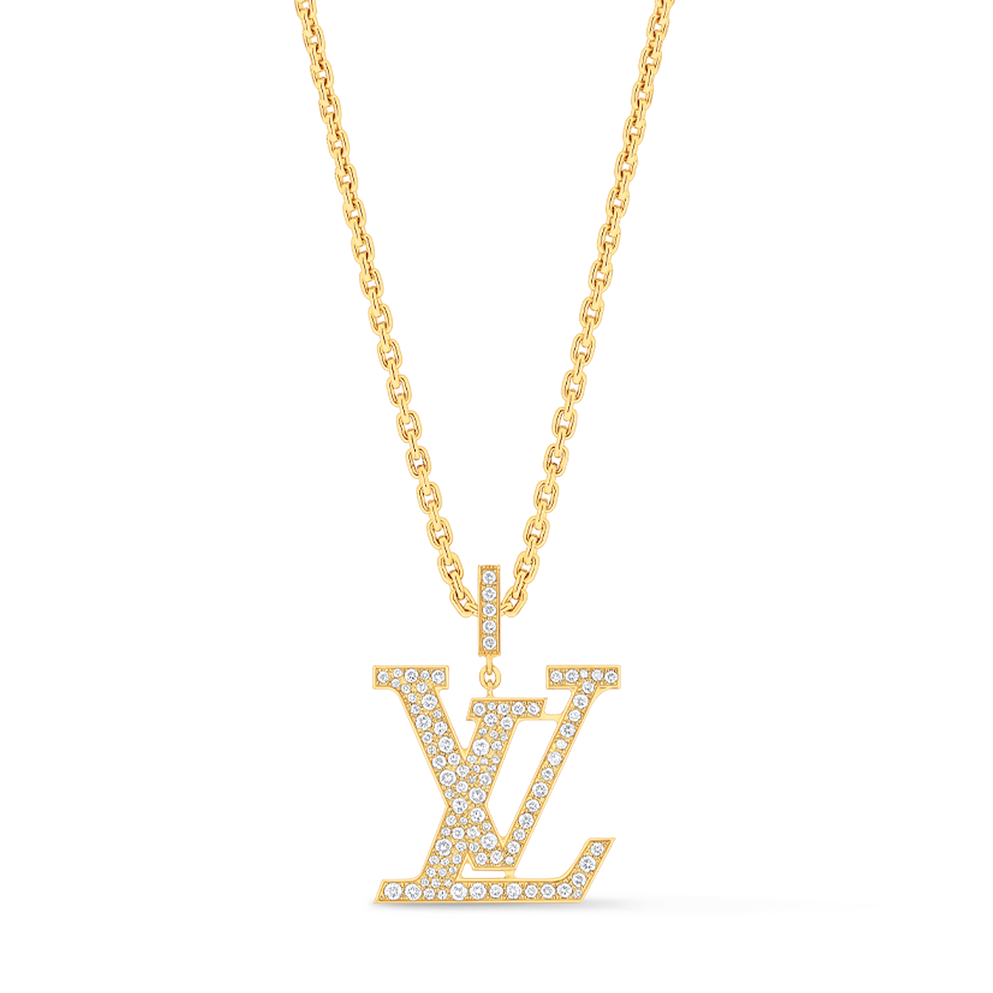 ペンダント LV GM（イエローゴールド×ダイヤモンド）  ジュエリー ジュエリー カテゴリー (製品ズーム)