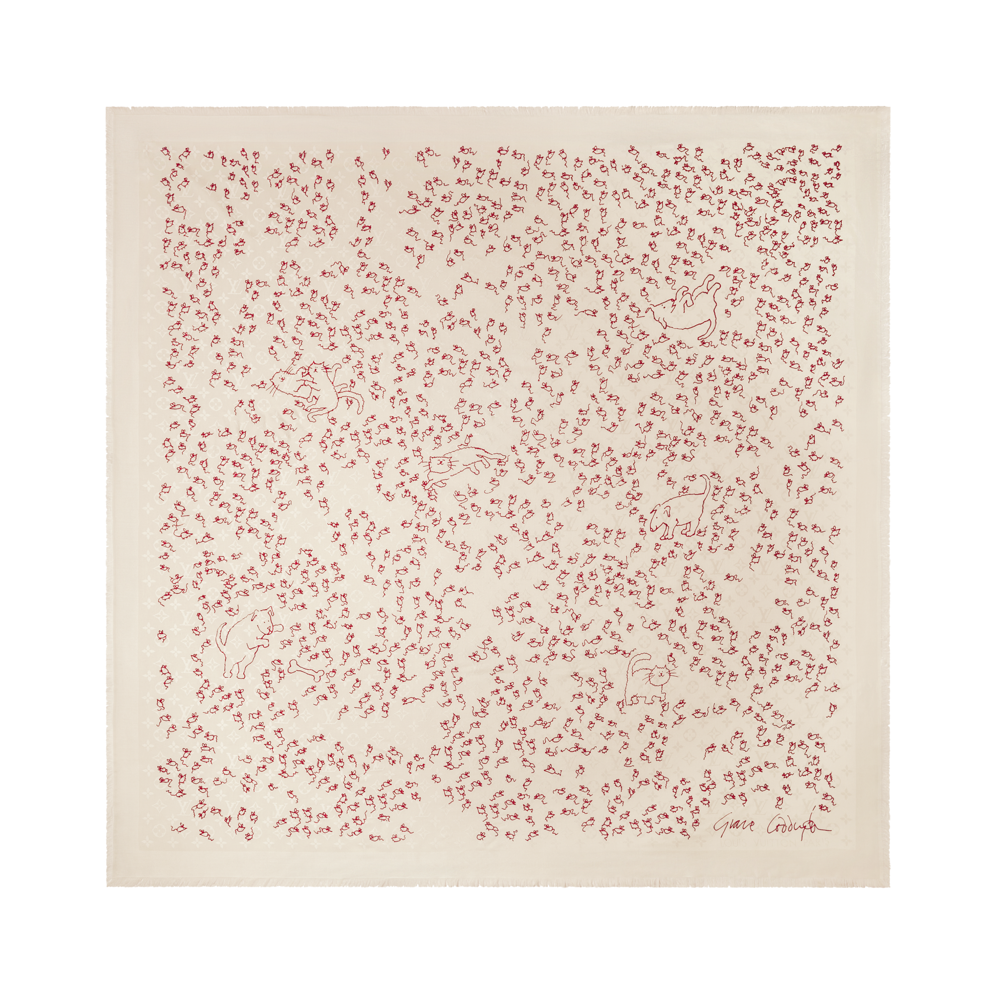 ショール･LV マイス モノグラム クラシック S00 ウィメンズ アクセサリー (製品ズーム)