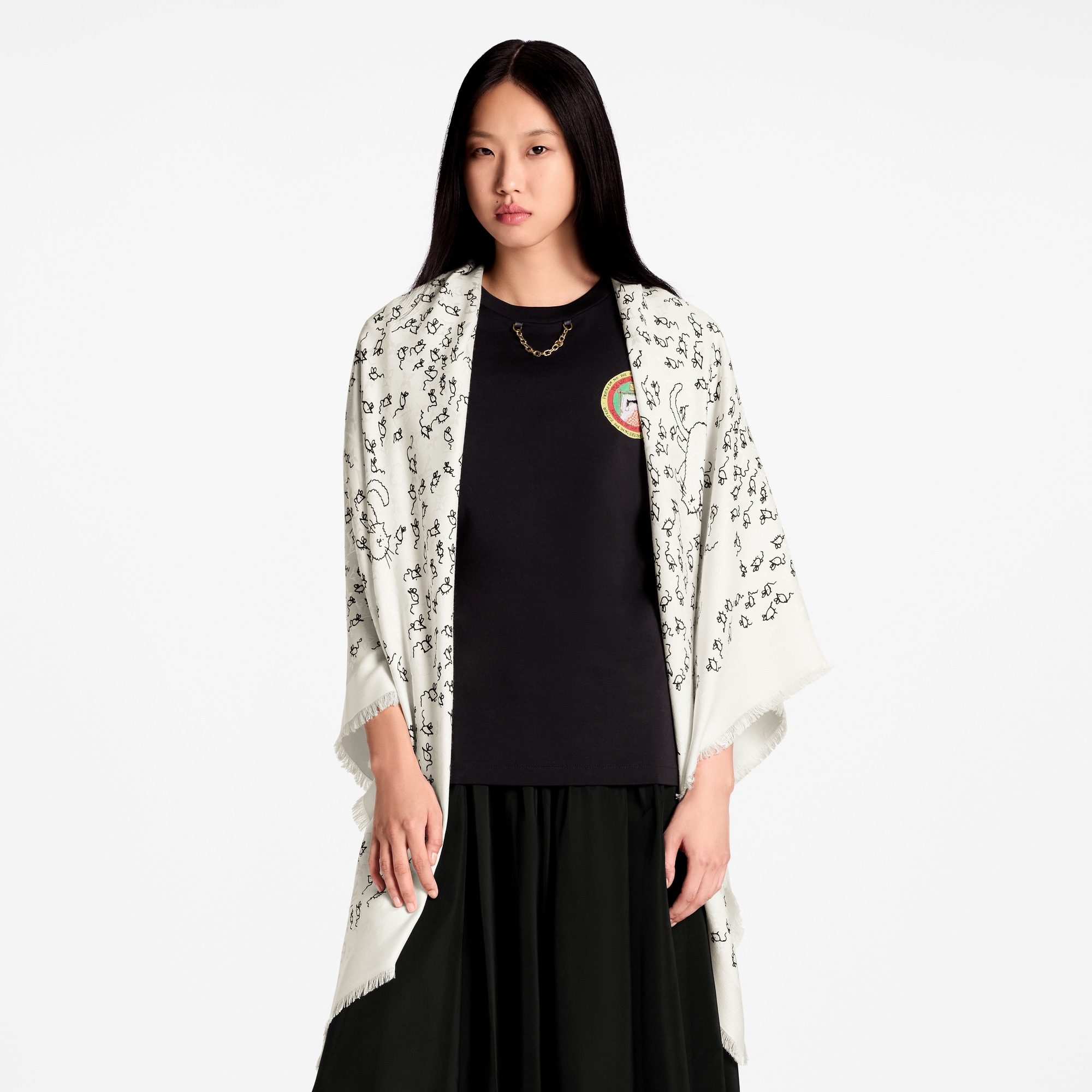 ショール･LV マイス モノグラム クラシック S00 ウィメンズ アクセサリー (製品ズーム)