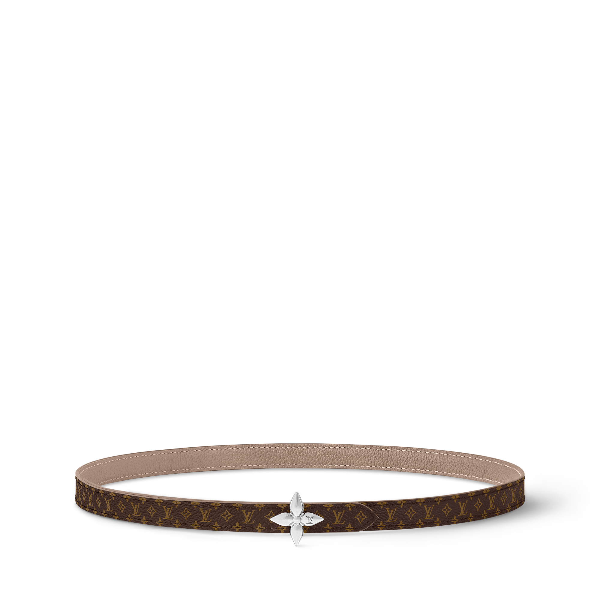 ベルト・LV ミニ フラワーグラム 15MM リバーシブル ｜ルイ・ヴィトン 