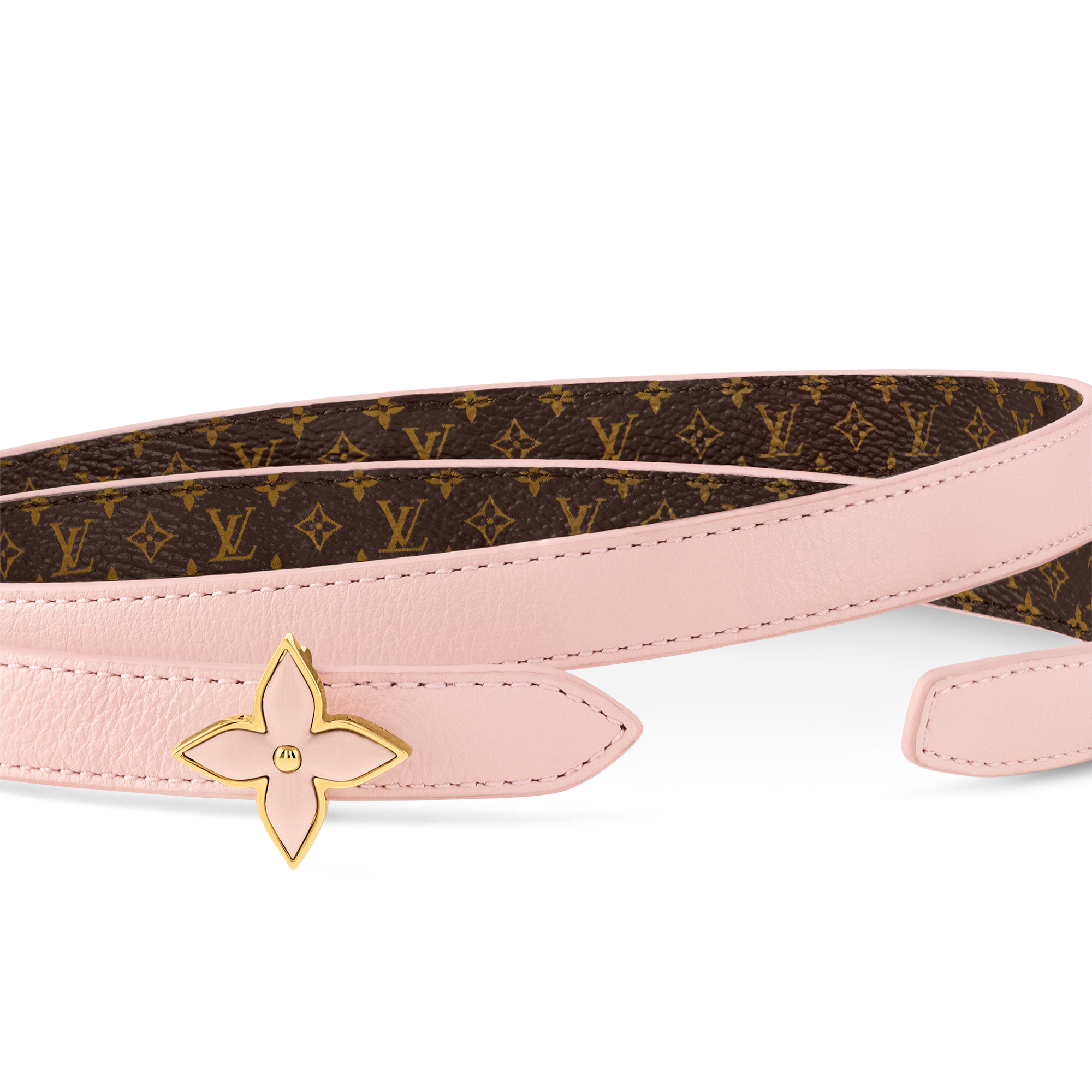 ベルト・LV ミニ フラワーグラム 15MM リバーシブル ｜ルイ・ヴィトン 
