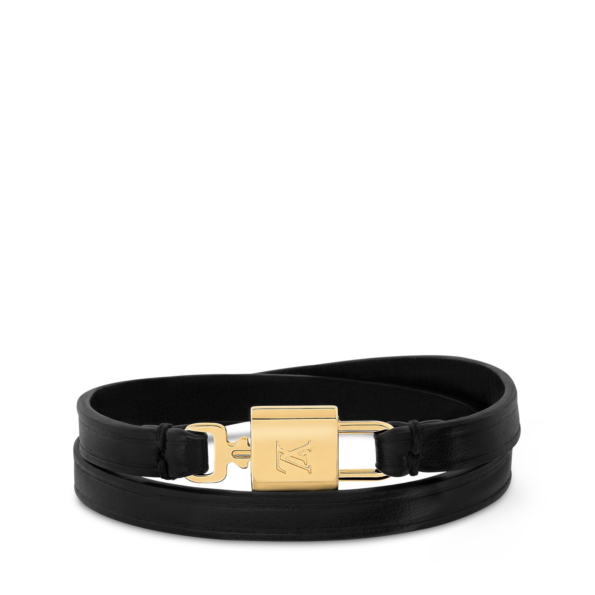 ブレスレット･LV パドロック ダブルツアー その他のレザー ウィメンズ ファッションジュエリー (製品ズーム)
