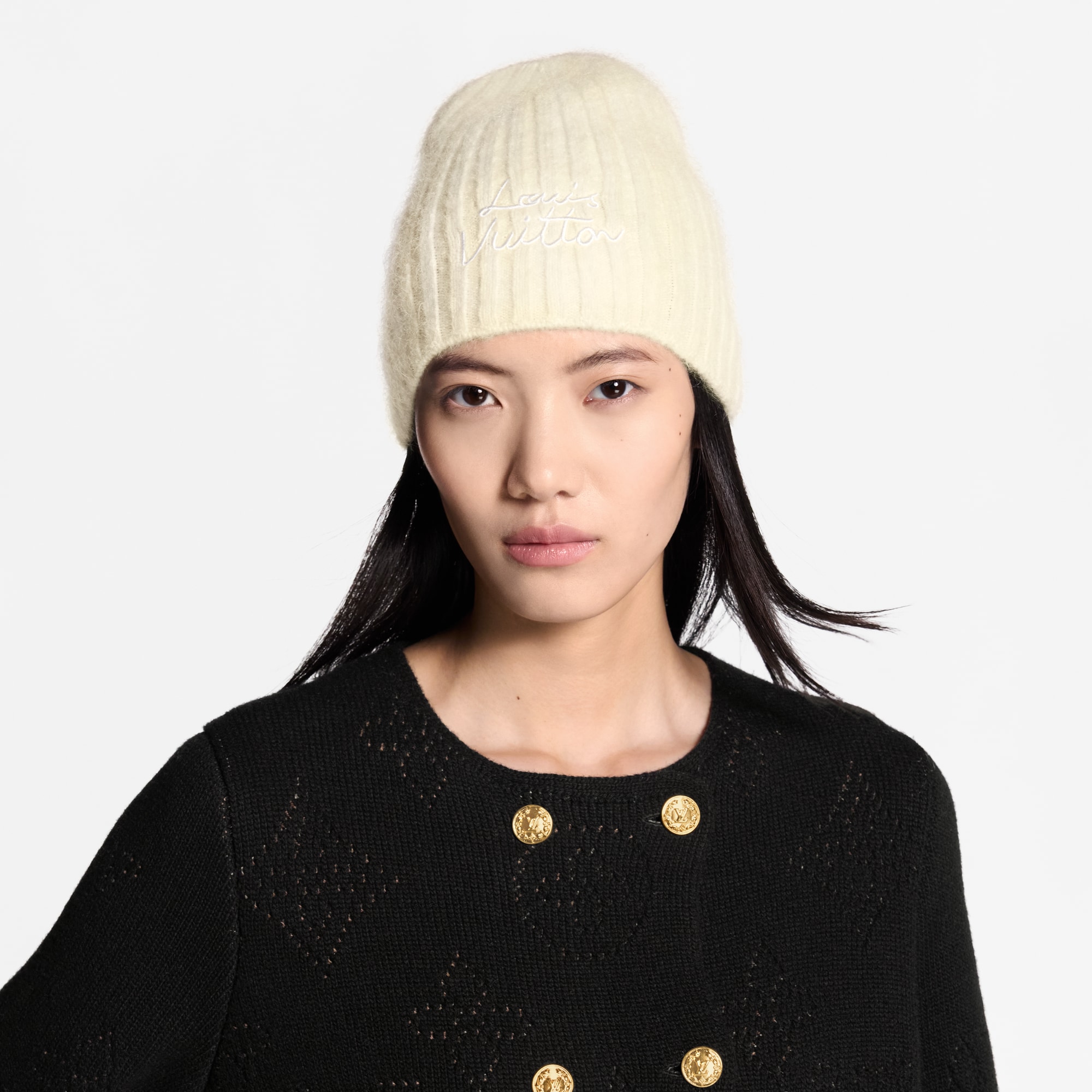 VUITTON ニット帽 LOUIS VUITTON（ルイヴィトン）ニットキャップ 