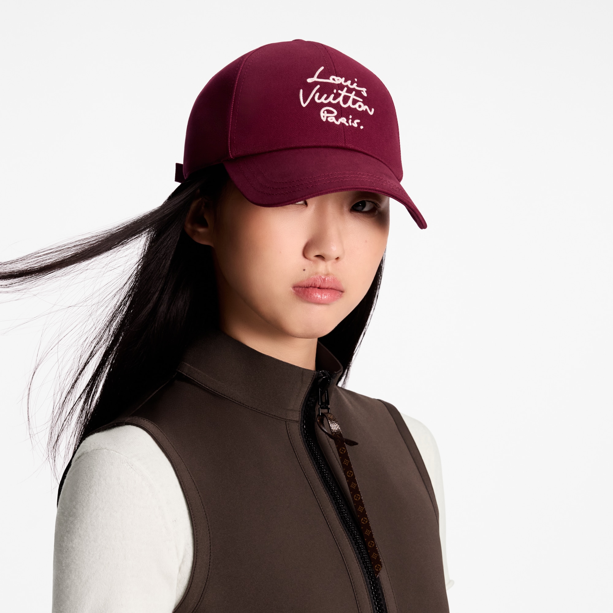 キャップ･LV スクリプト S00 ウィメンズ アクセサリー (製品ズーム)