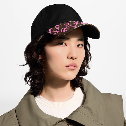 キャップ・LV スクリプト S00 ウィメンズ アクセサリー (製品ズーム)