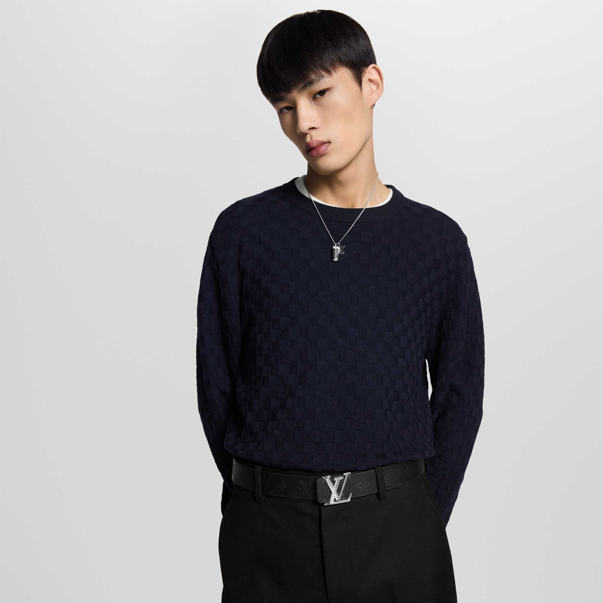 ベルト･LV シャドウ 40MMリバーシブル モノグラム･シャドウ メンズ アクセサリー (製品ズーム)