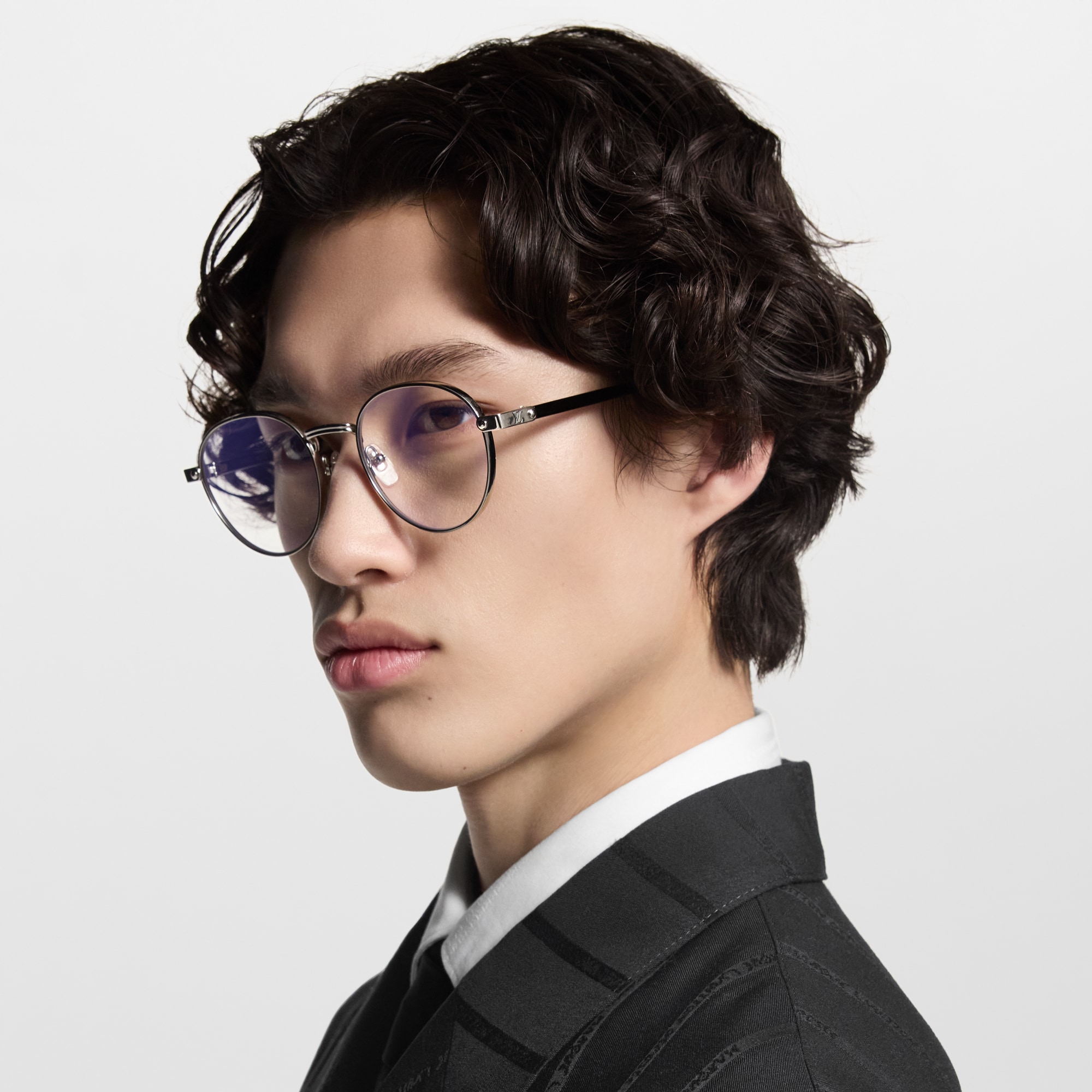 オプティカル･LV シグネチャー ラウンド ブルーライトカット S00 メンズ アクセサリー (製品ズーム)