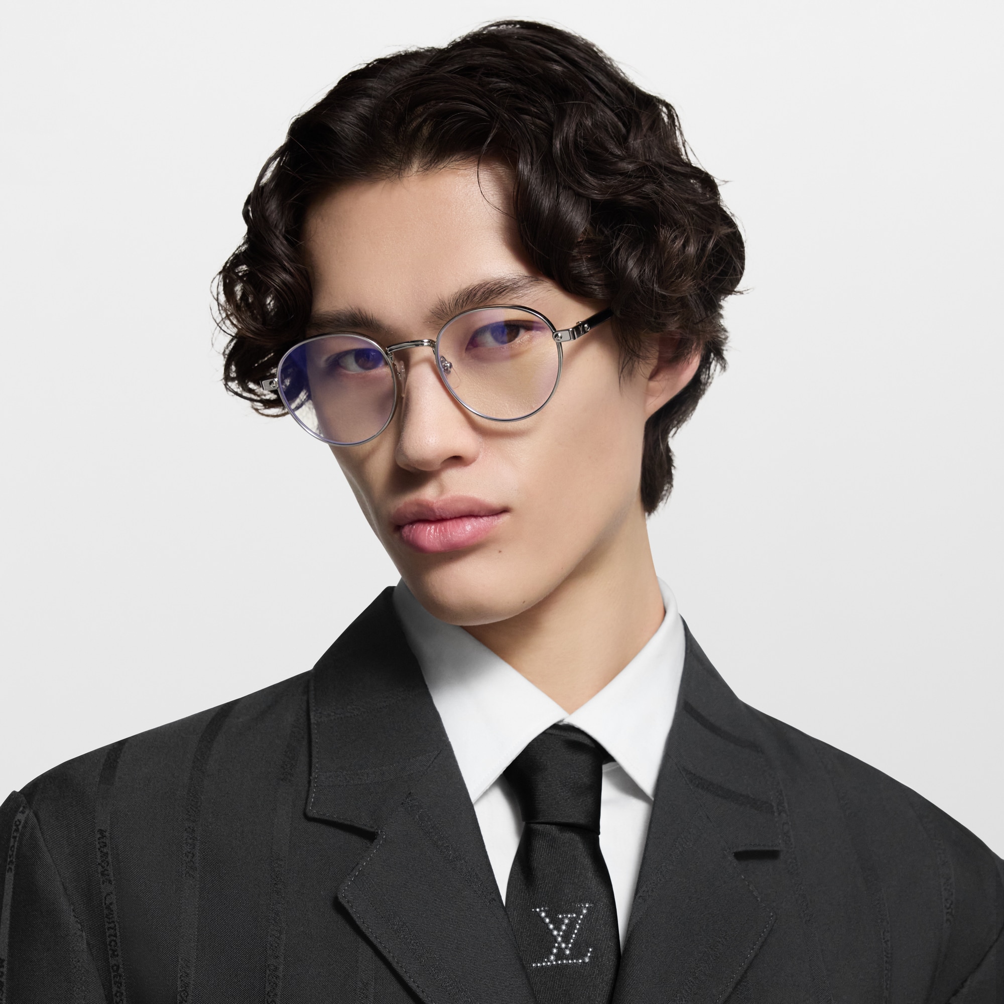 オプティカル･LV シグネチャー ラウンド ブルーライトカット S00 メンズ アクセサリー (製品ズーム)