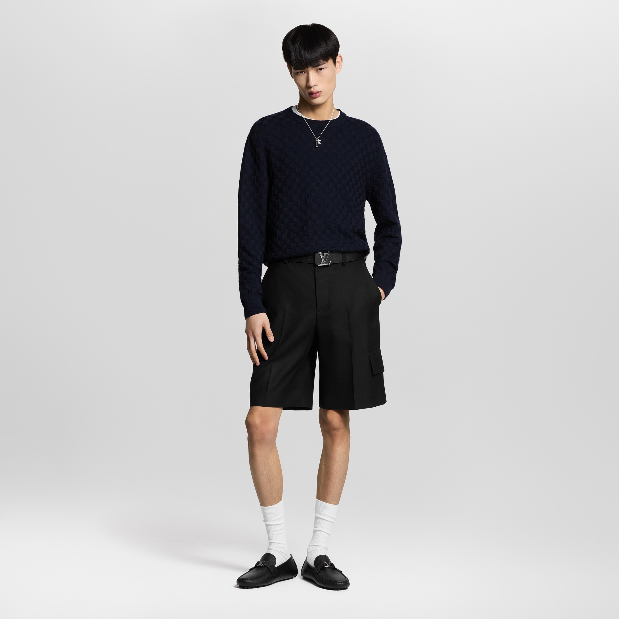 LV シルバーストーン モカシン  メンズ シューズ (製品ズーム)