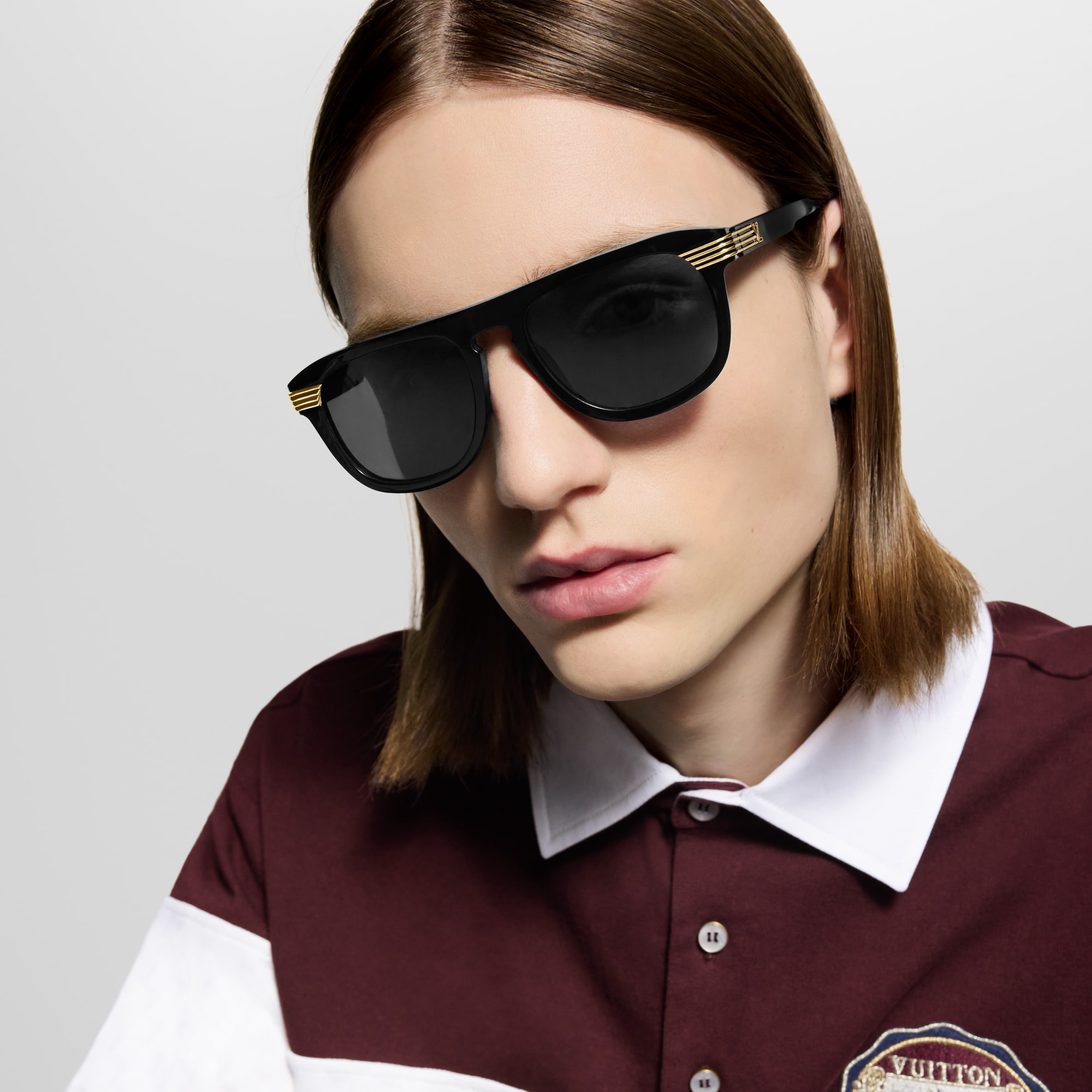 サングラス･LV スライド ラウンドスクエア S00 メンズ アクセサリー (製品ズーム)