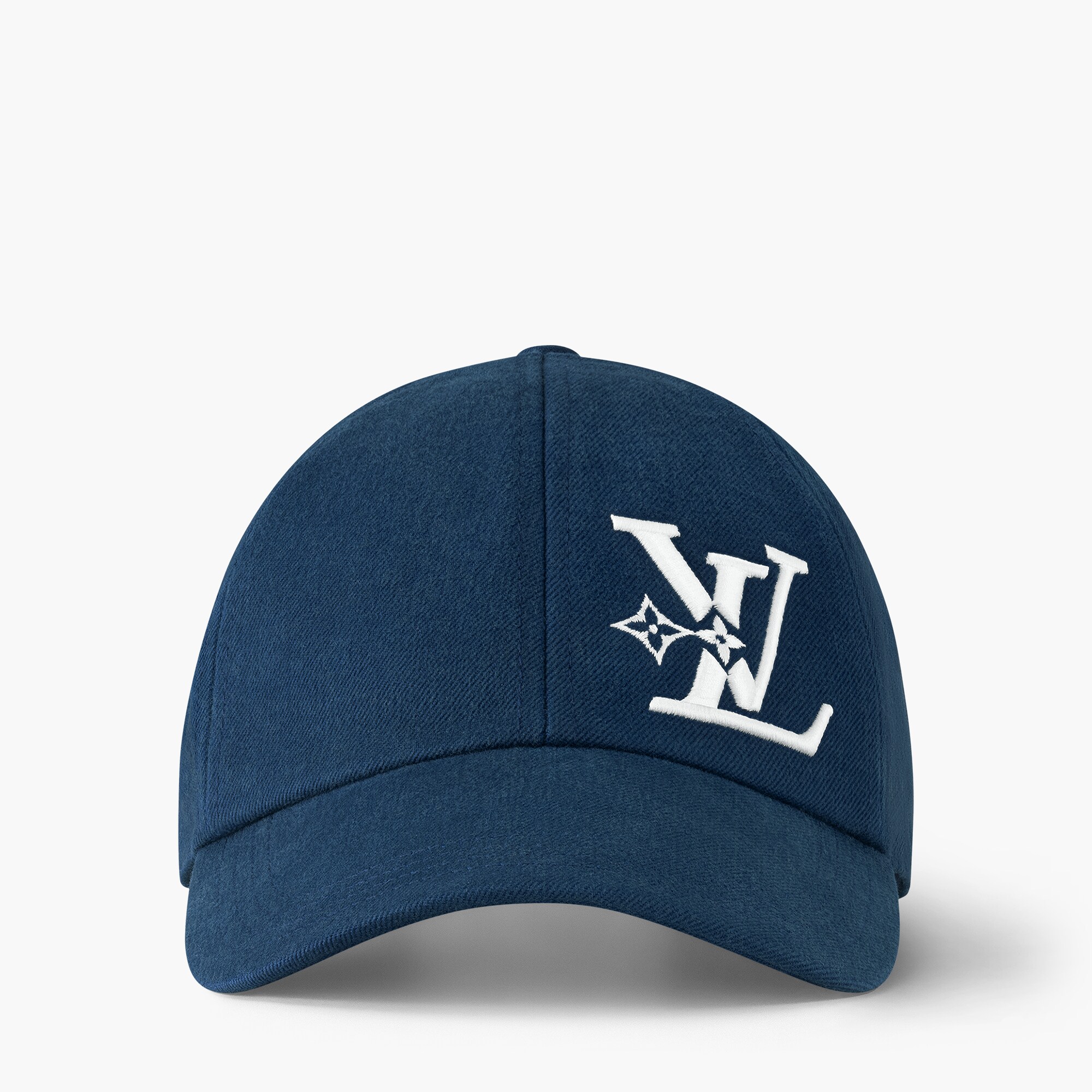 未使用 ルイヴィトン LV スマッシュ コットン ベースボールキャップ L 