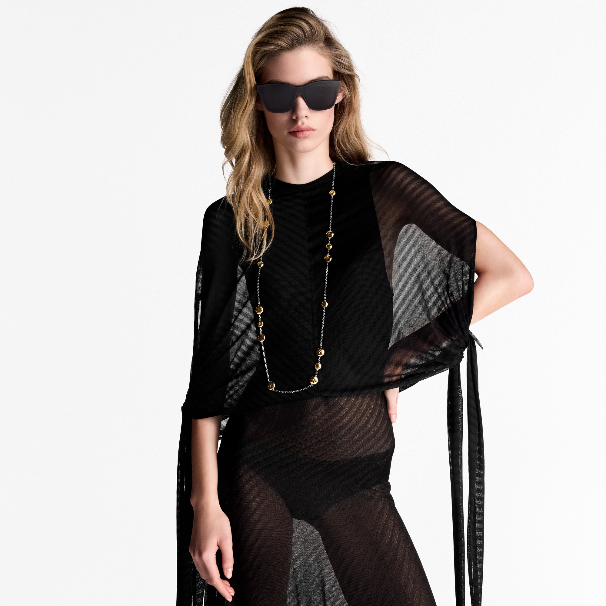 ロングネックレス･LV スタッズ S00 ウィメンズ ファッションジュエリー (製品ズーム)