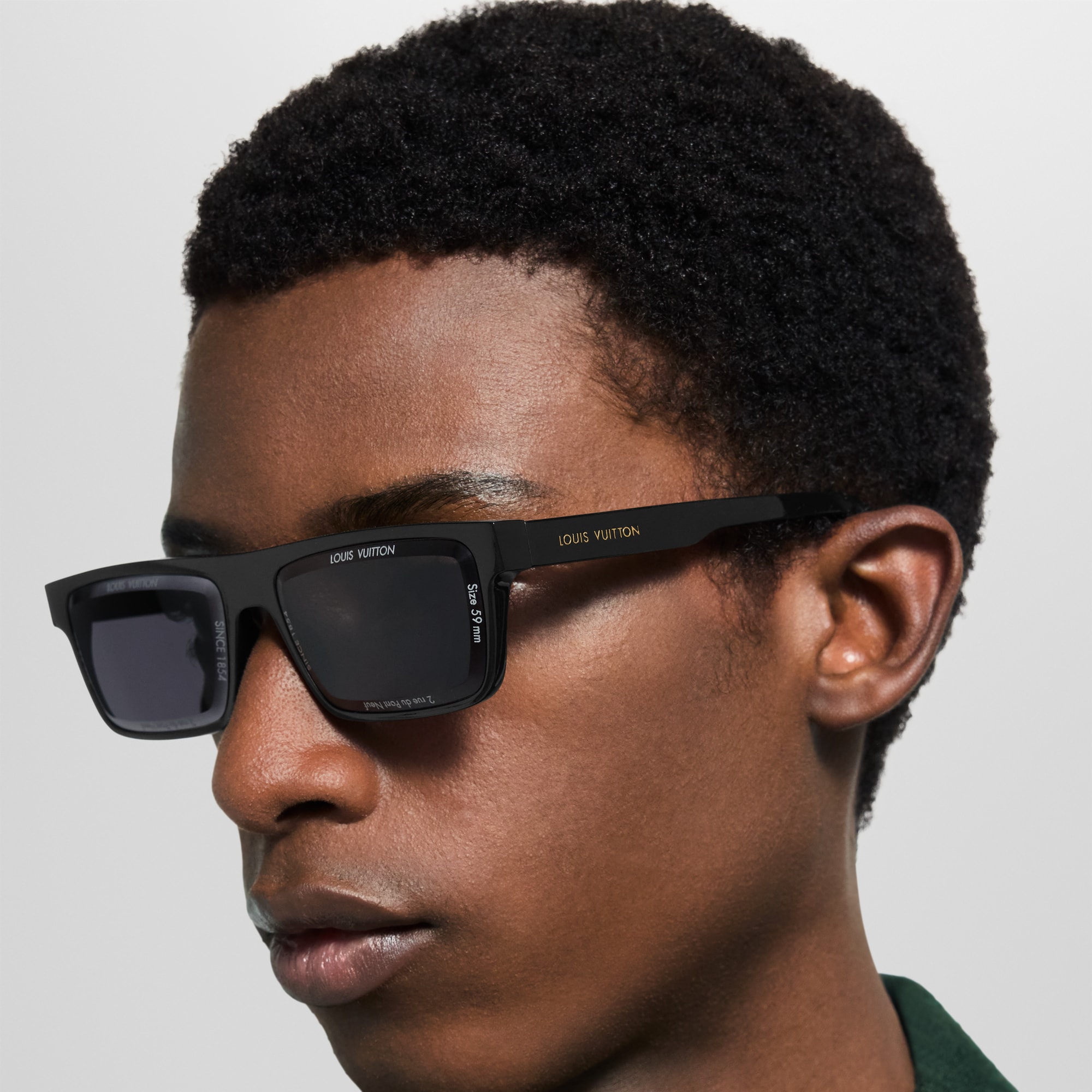 サングラス･LV スーパー ビジョン デイリー ロウ スクエア S00 メンズ アクセサリー (製品ズーム)