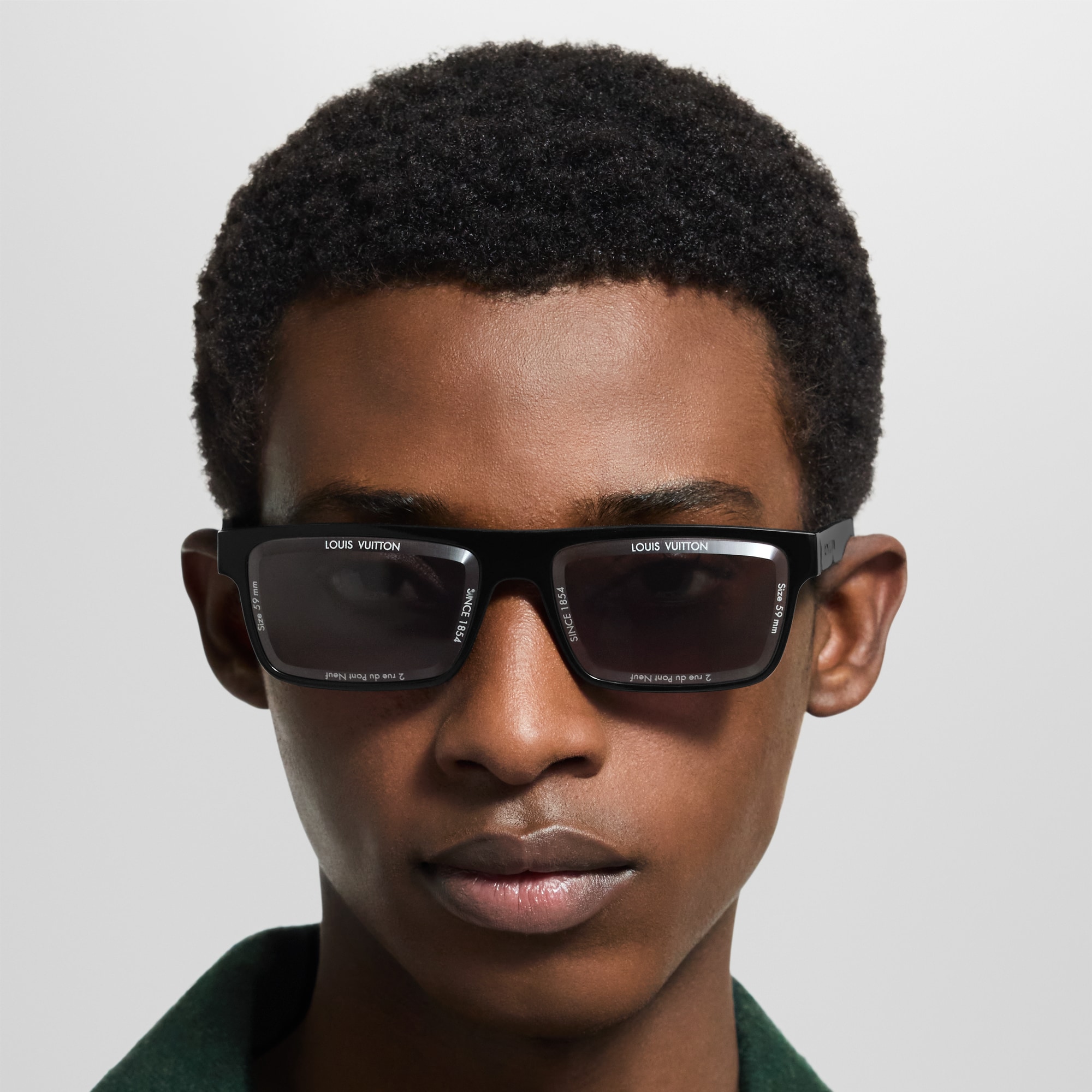 サングラス･LV スーパー ビジョン デイリー ロウ スクエア S00 メンズ アクセサリー (製品ズーム)