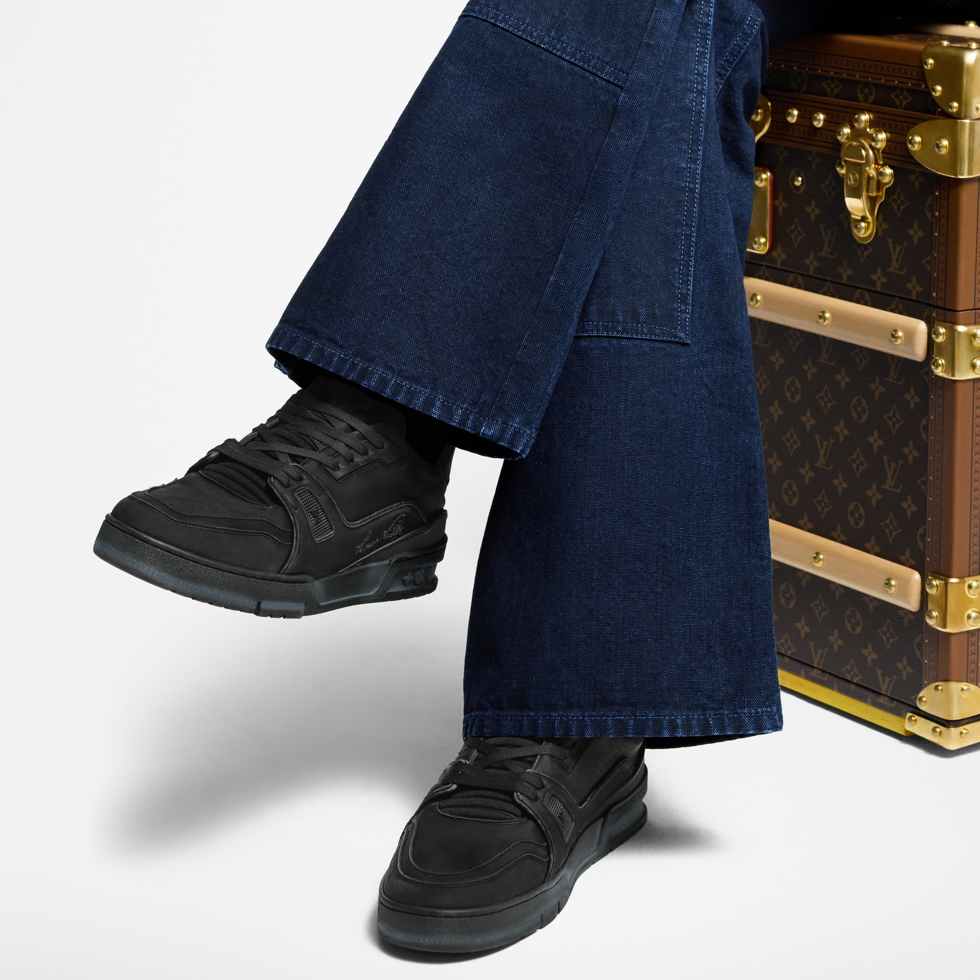 LV トレイナーディストレスト スニーカー  メンズ シューズ (製品ズーム)