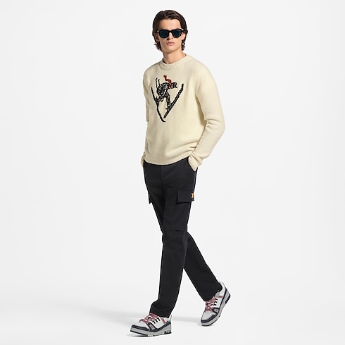 「LV トレイナー スニーカー」着用画像