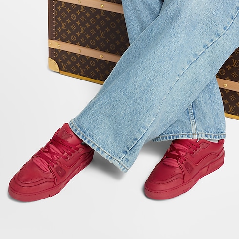 LV トレイナー ディストレスト スニーカー メンズ シューズ (製品ズーム)