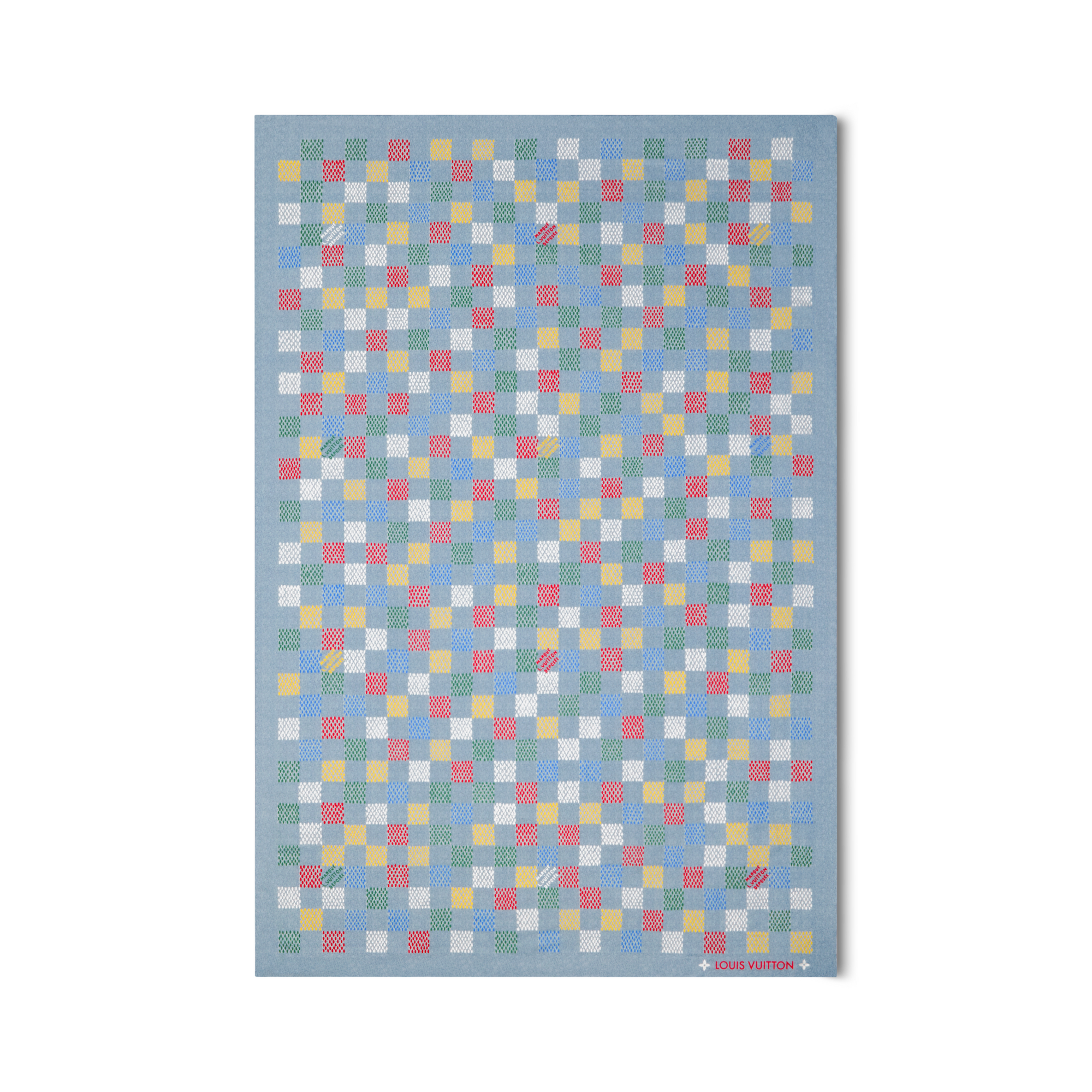 ストール･LV バーズ ダミエ デニム S00 メンズ アクセサリー (製品ズーム)