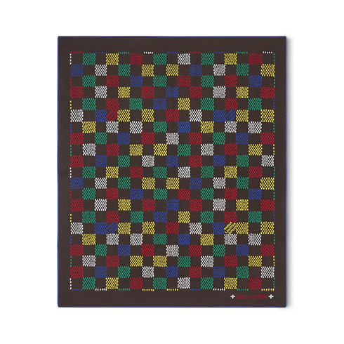 ジャカードダミエ ショートスリーブコットンクルーネック メンズ ウェア(洋服)