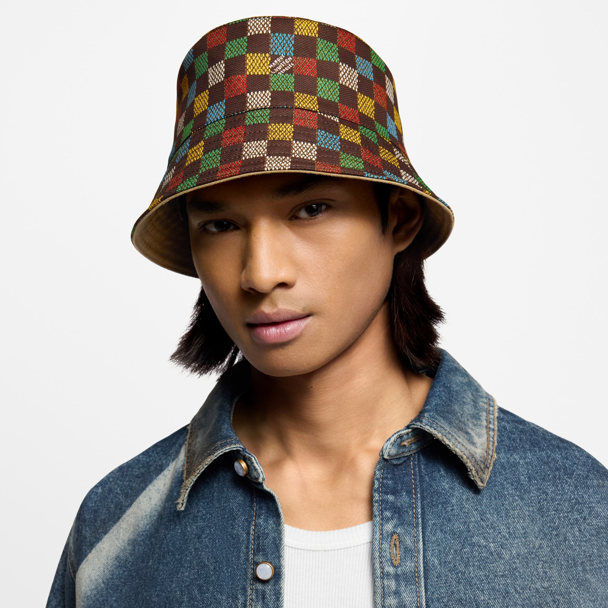バケットハット･LV バーズ ダミエ リバーシブル S00 メンズ アクセサリー (製品ズーム)