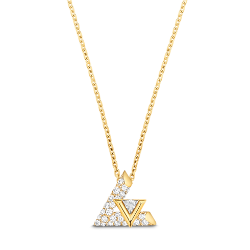ペンダント LV ヴォルト ワン PM (イエローゴールド×ダイヤモンド) ジュエリー ジュエリー カテゴリー (製品ズーム)